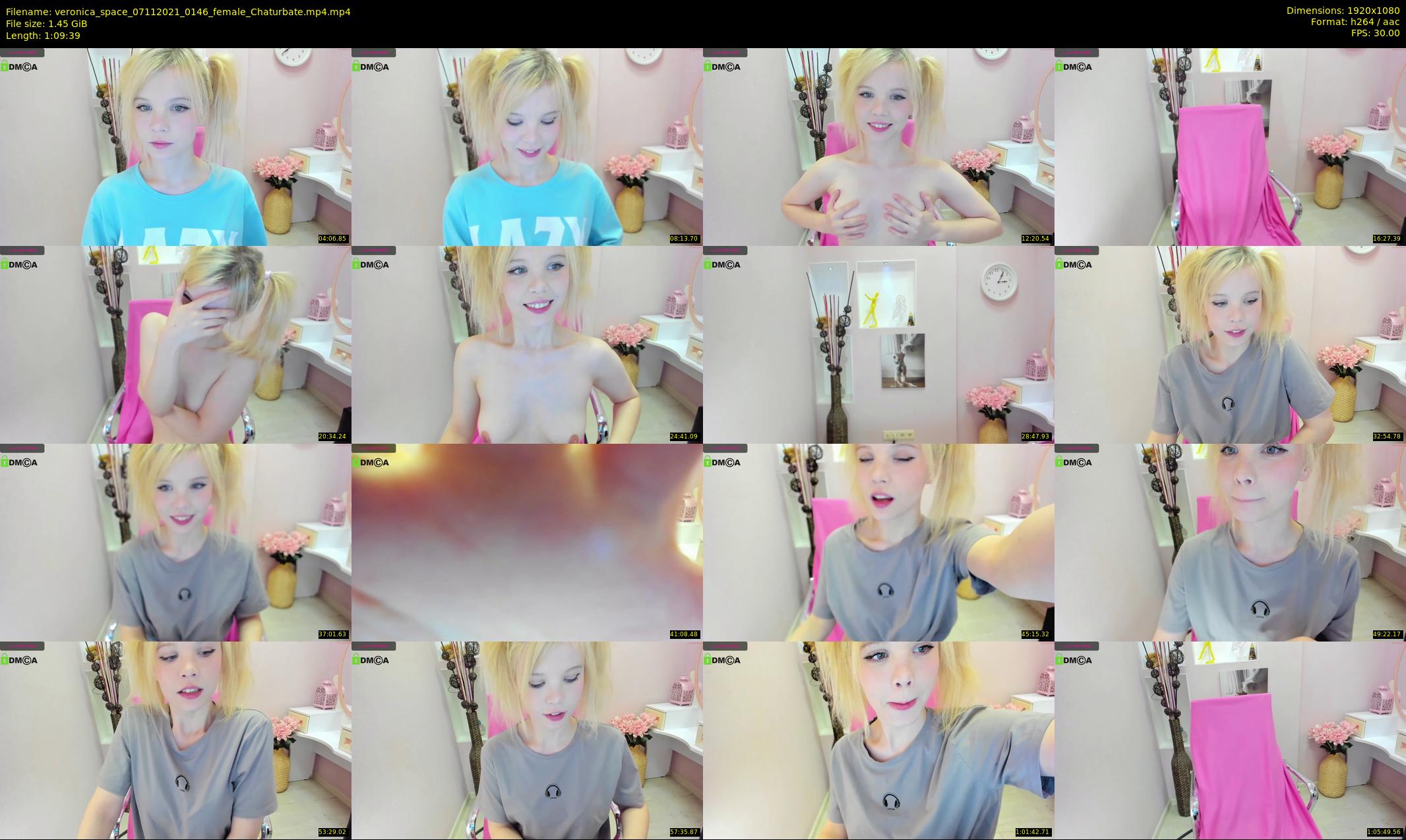 veronica_space — 70 minute Chaturbate female cam show recording, 1080p, Nov 7, 2021