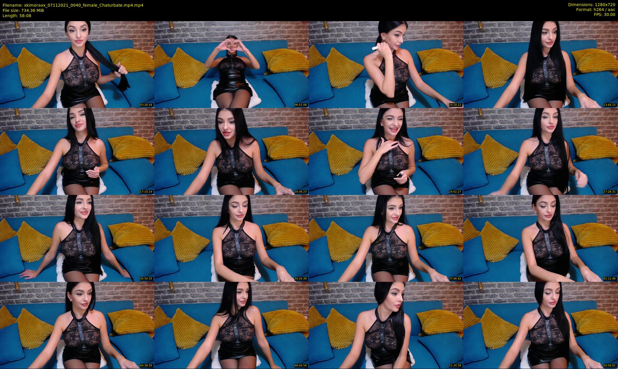 xkimoraxx — 59 minute Chaturbate female cam show recording, 720p, Nov 7, 2021