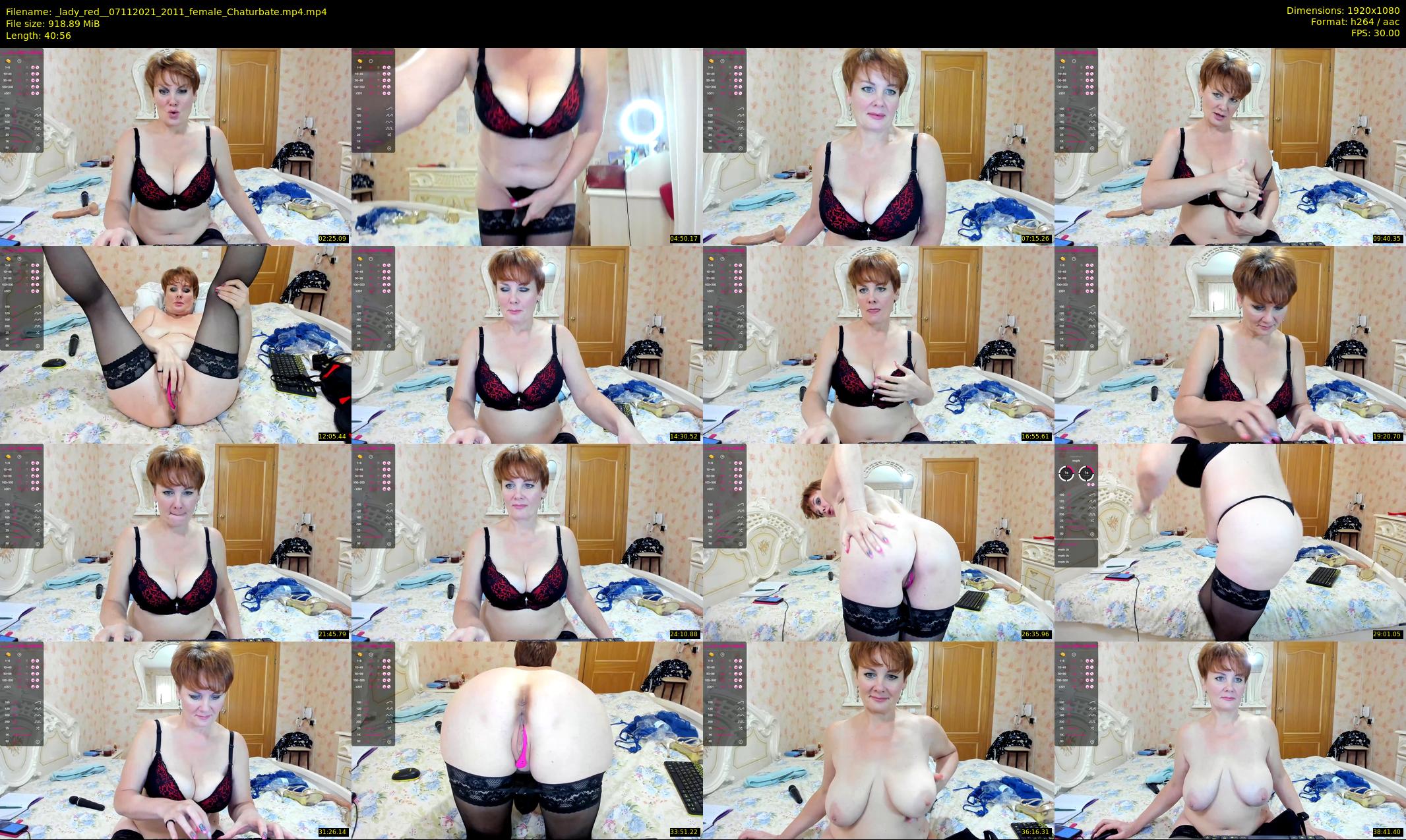 _lady_red_ — 41 minute Chaturbate female cam show recording, 1080p, Nov 7, 2021