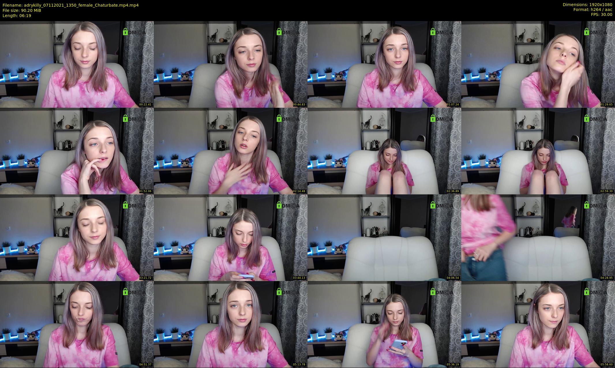 adrykilly — 7 minute Chaturbate female cam show recording, 1080p, Nov 7, 2021