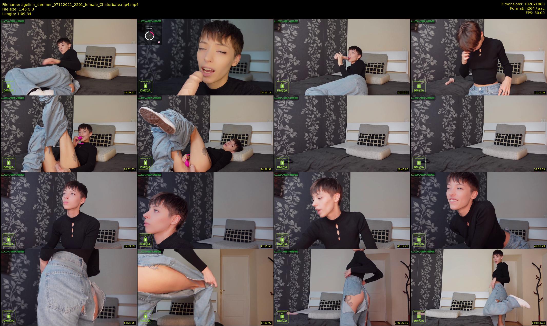 agelina_summer — 70 minute Chaturbate female cam show recording, 1080p, Nov 7, 2021