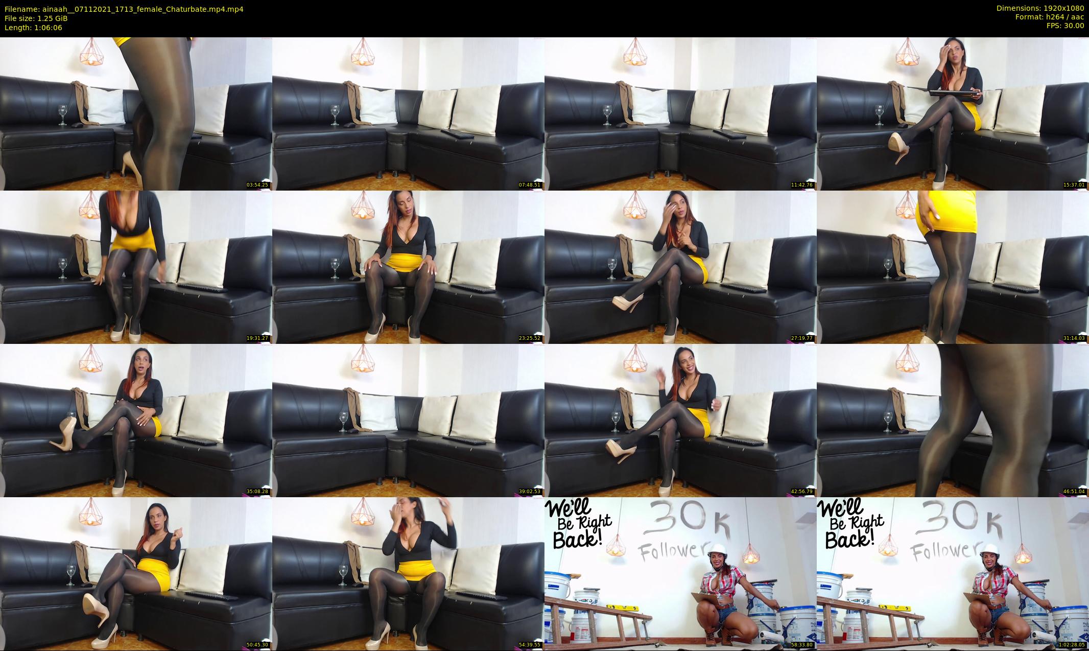ainaah_ — 67 minute Chaturbate female cam show recording, 1080p, Nov 7, 2021