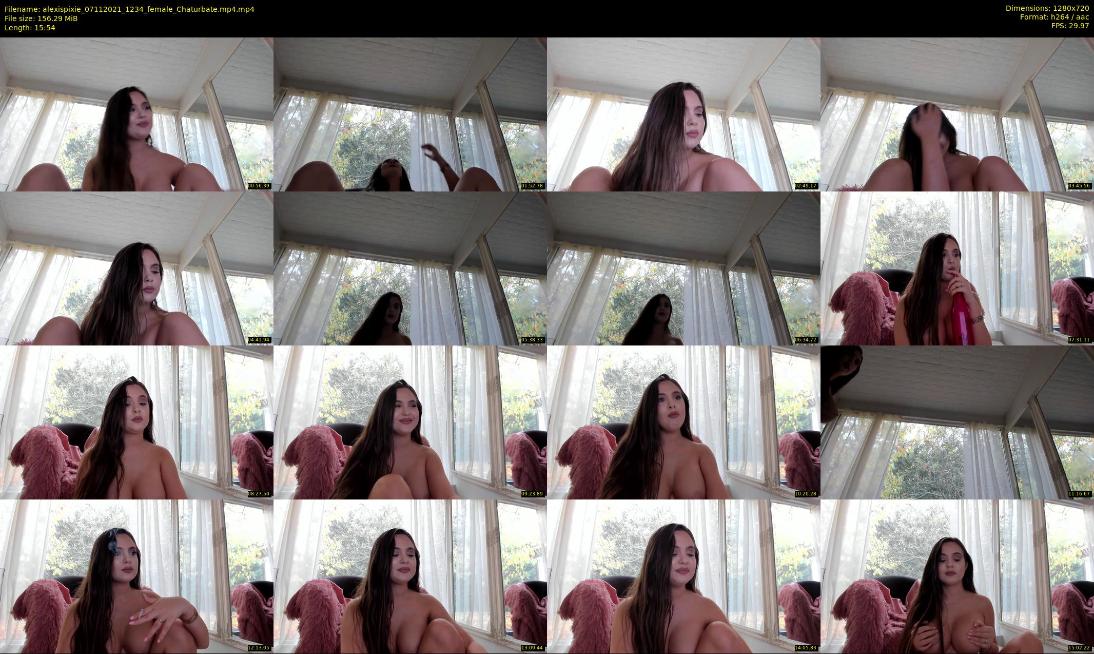 alexispixie — 16 minute Chaturbate female cam show recording, 720p, Nov 7, 2021