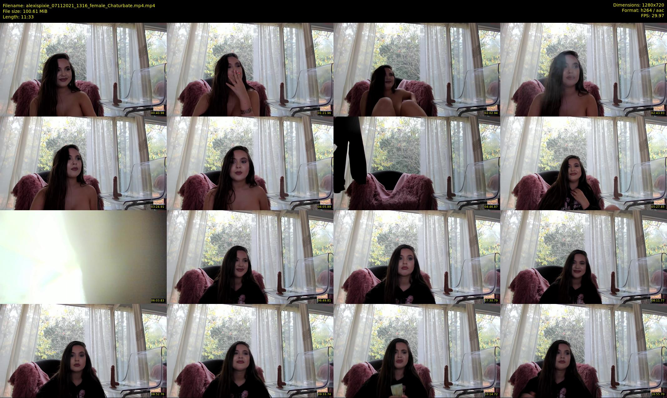 alexispixie — 12 minute Chaturbate female cam show recording, 720p, Nov 7, 2021