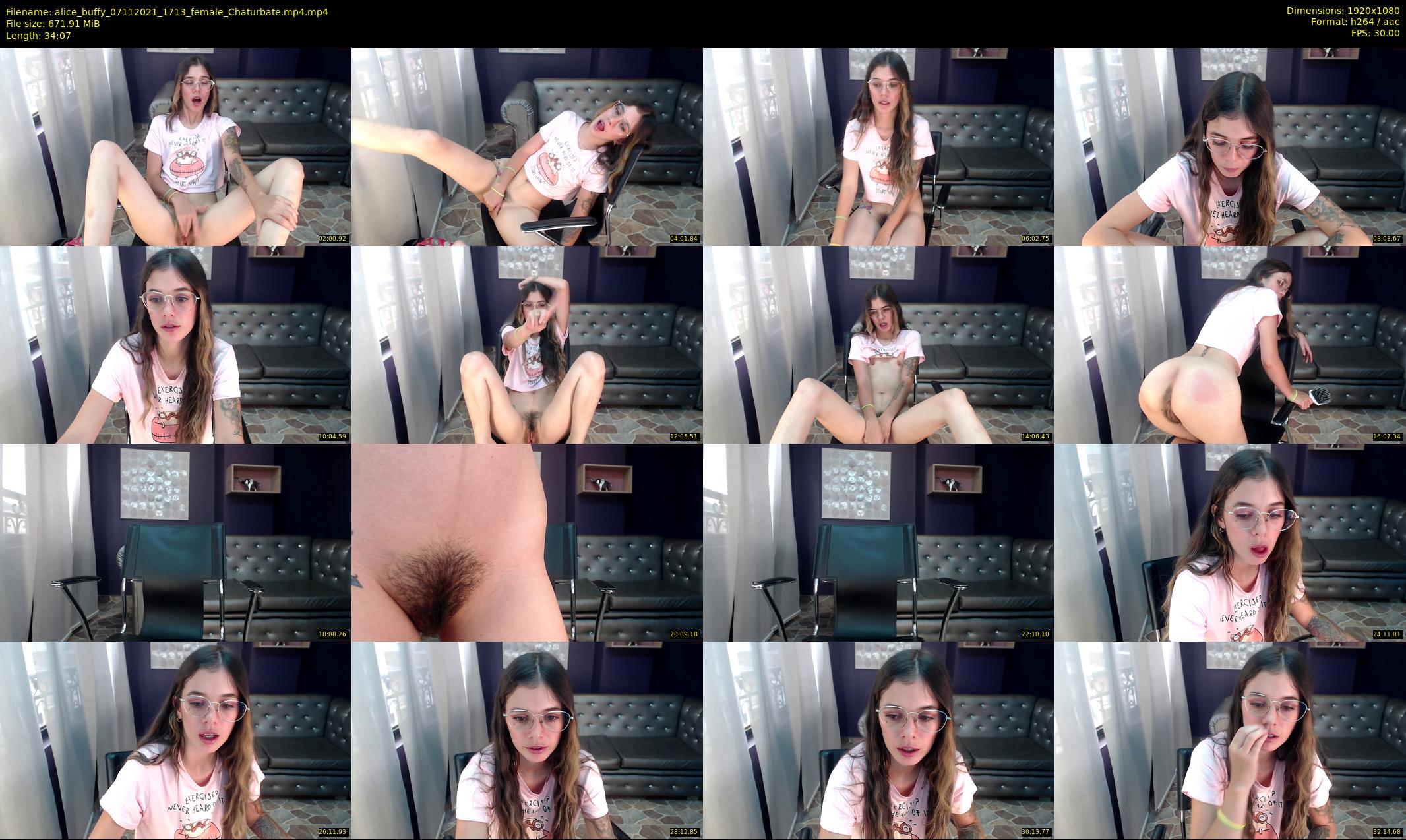 alice_buffy — 35 minute Chaturbate female cam show recording, 1080p, Nov 7, 2021