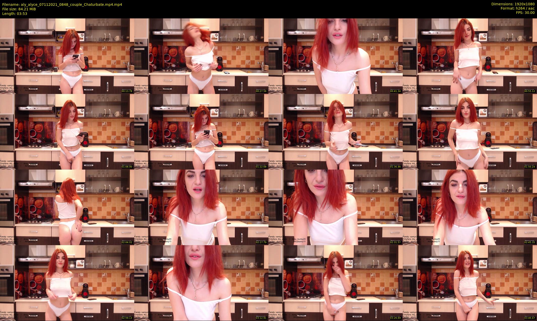 aly_alyce — 4 minute Chaturbate female cam show recording, 1080p, Nov 7, 2021
