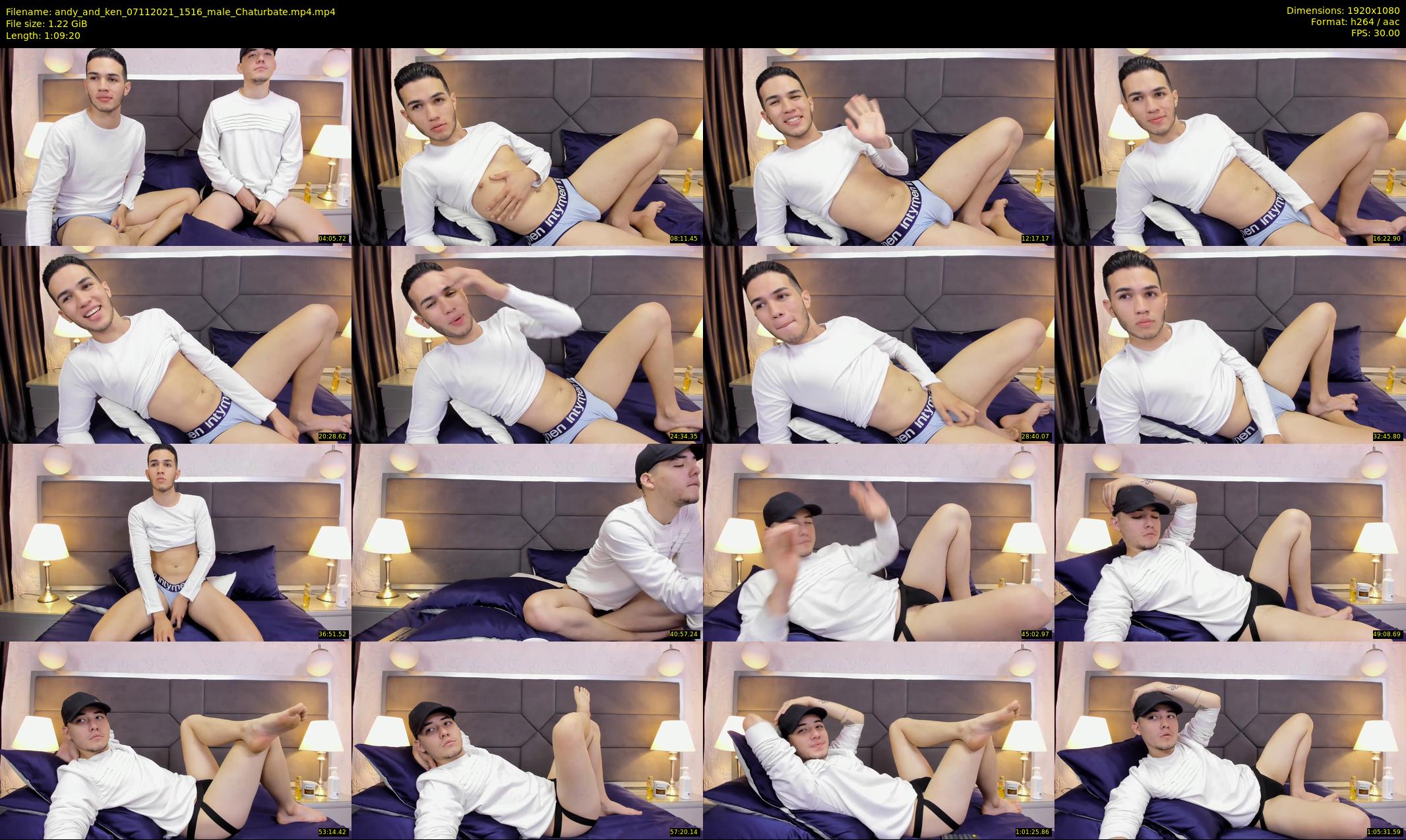 andy_and_ken — 70 minute Chaturbate male cam show recording, 1080p, Nov 7, 2021