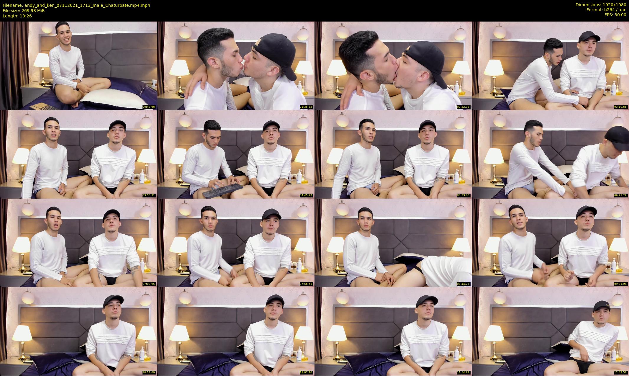 andy_and_ken — 14 minute Chaturbate male cam show recording, 1080p, Nov 7, 2021