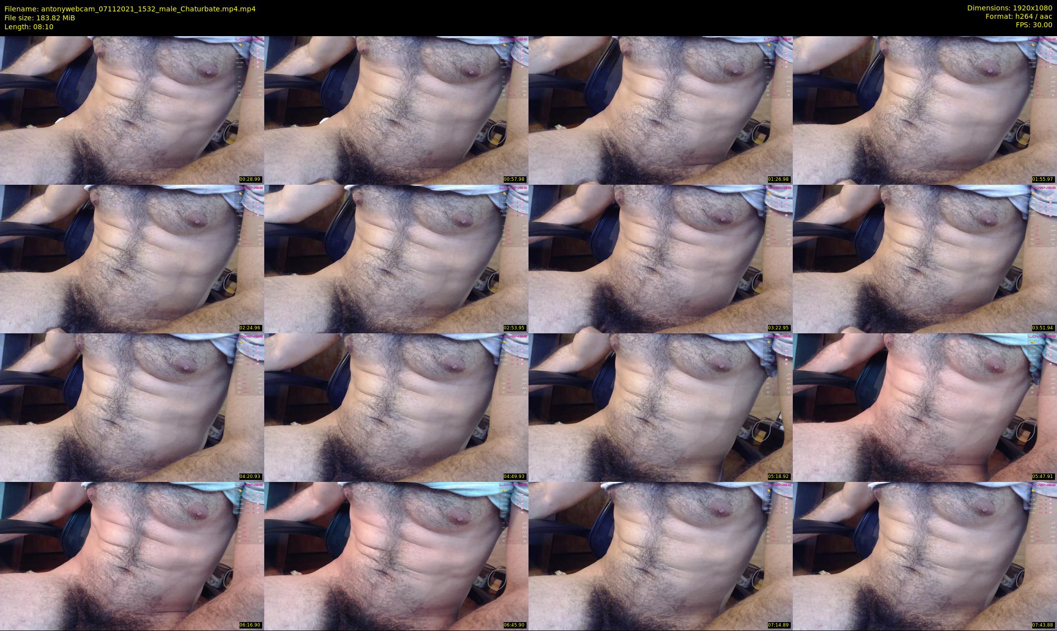 antonywebcam — 9 minute Chaturbate male cam show recording, 1080p, Nov 7, 2021