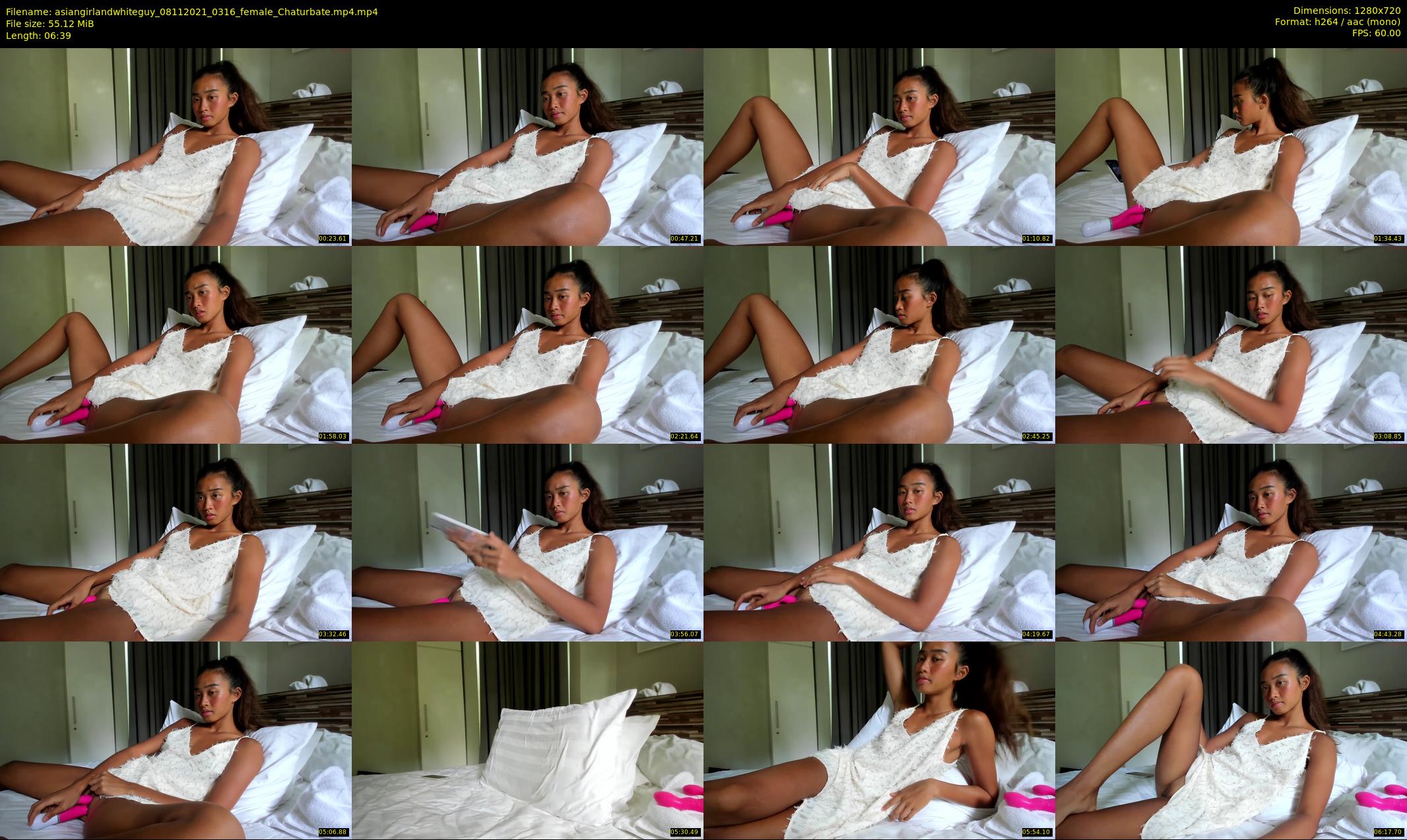 asiangirlandwhiteguy — 7 minute Chaturbate couple cam show recording, 720p, Nov 8, 2021