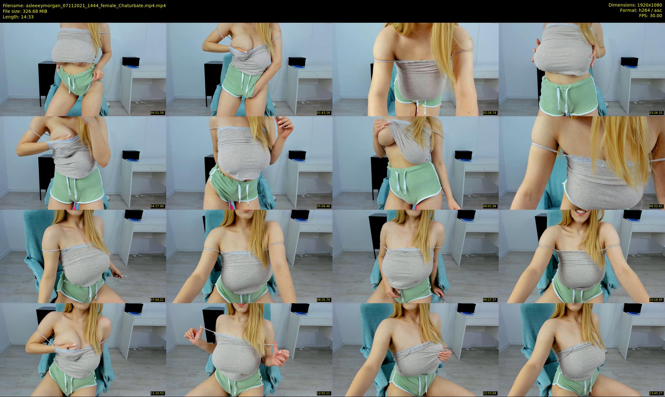 asleeeymorgan — 15 minute Chaturbate female cam show recording, 1080p, Nov 7, 2021