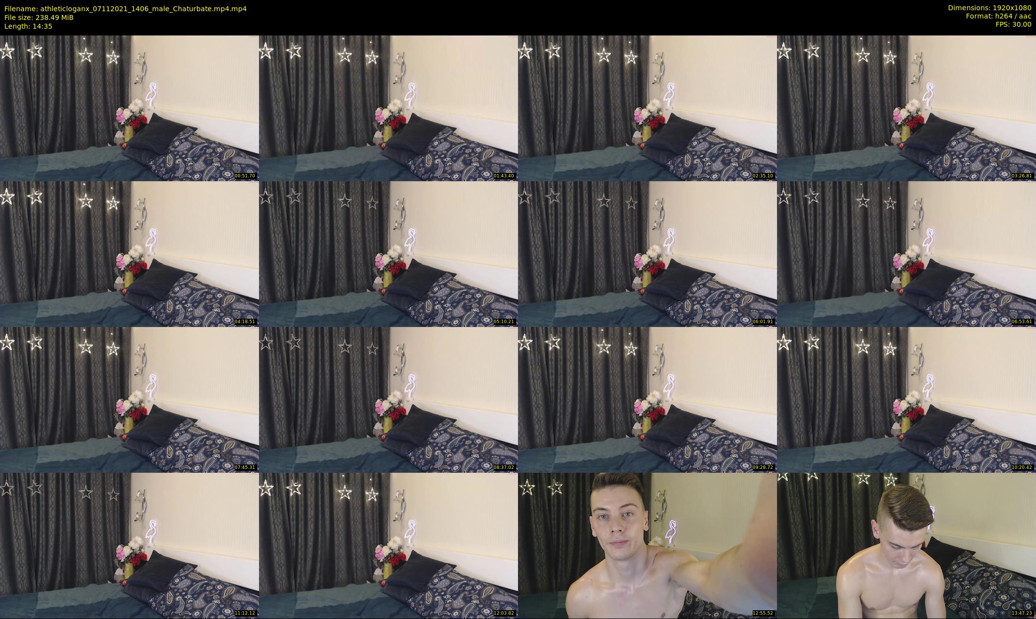 athleticloganx — 15 minute Chaturbate male cam show recording, 1080p, Nov 7, 2021