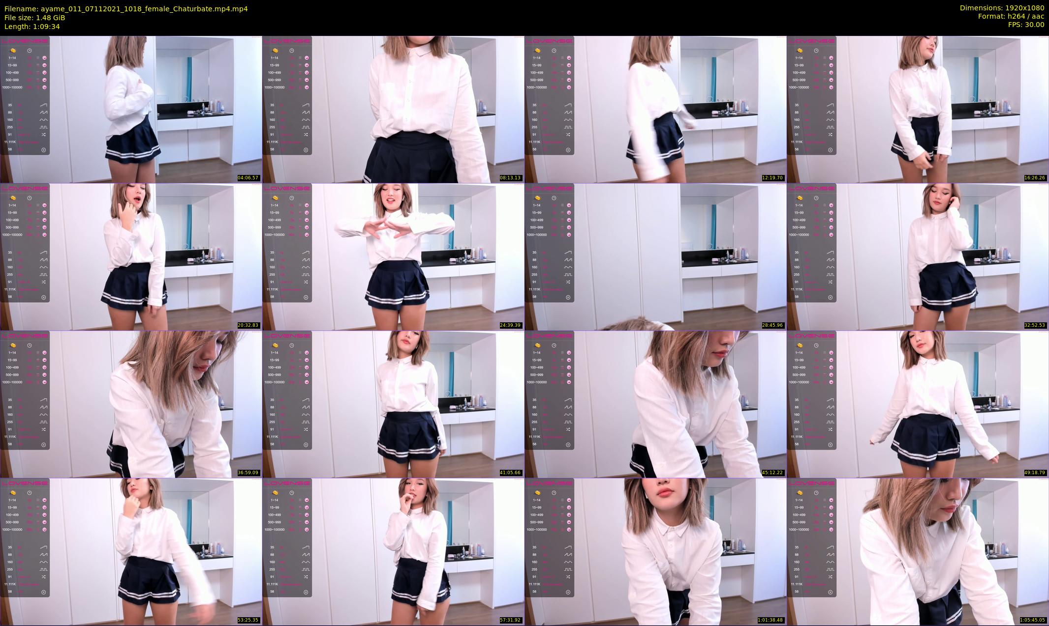 ayame_011 — 70 minute Chaturbate female cam show recording, 1080p, Nov 7, 2021