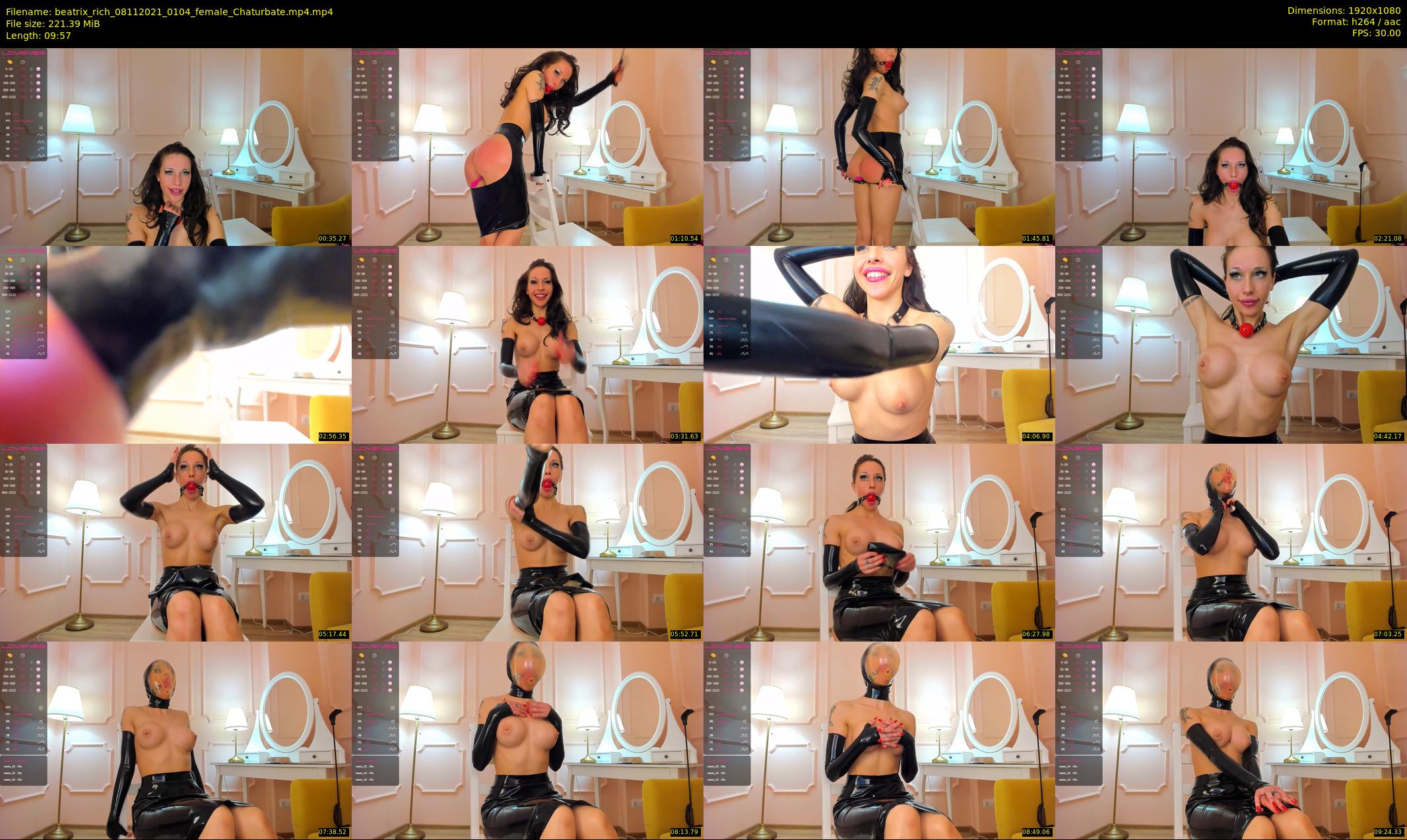 beatrix_rich — 10 minute Chaturbate female cam show recording, 1080p, Nov 8, 2021