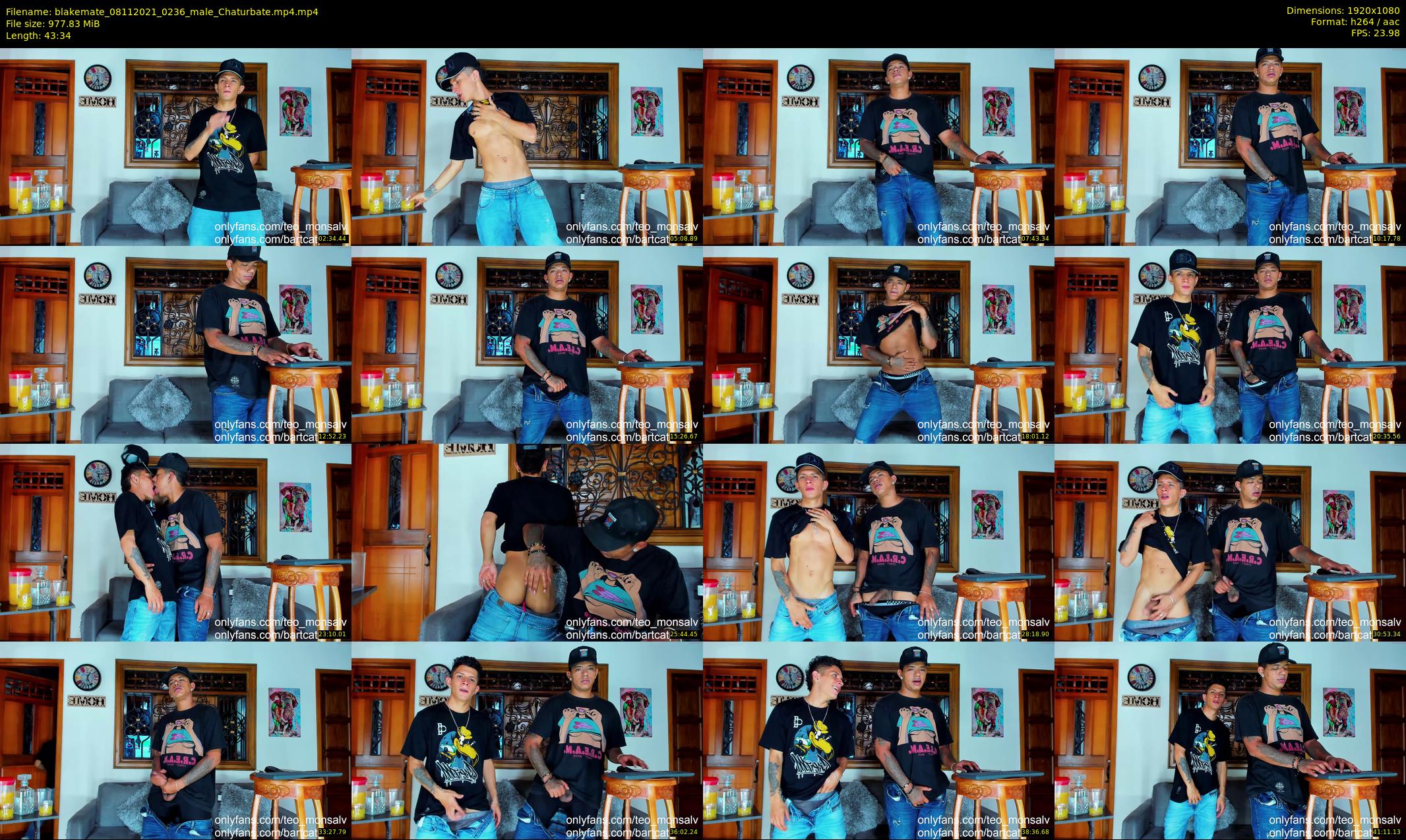 blakemate — 44 minute Chaturbate male cam show recording, 1080p, Nov 8, 2021