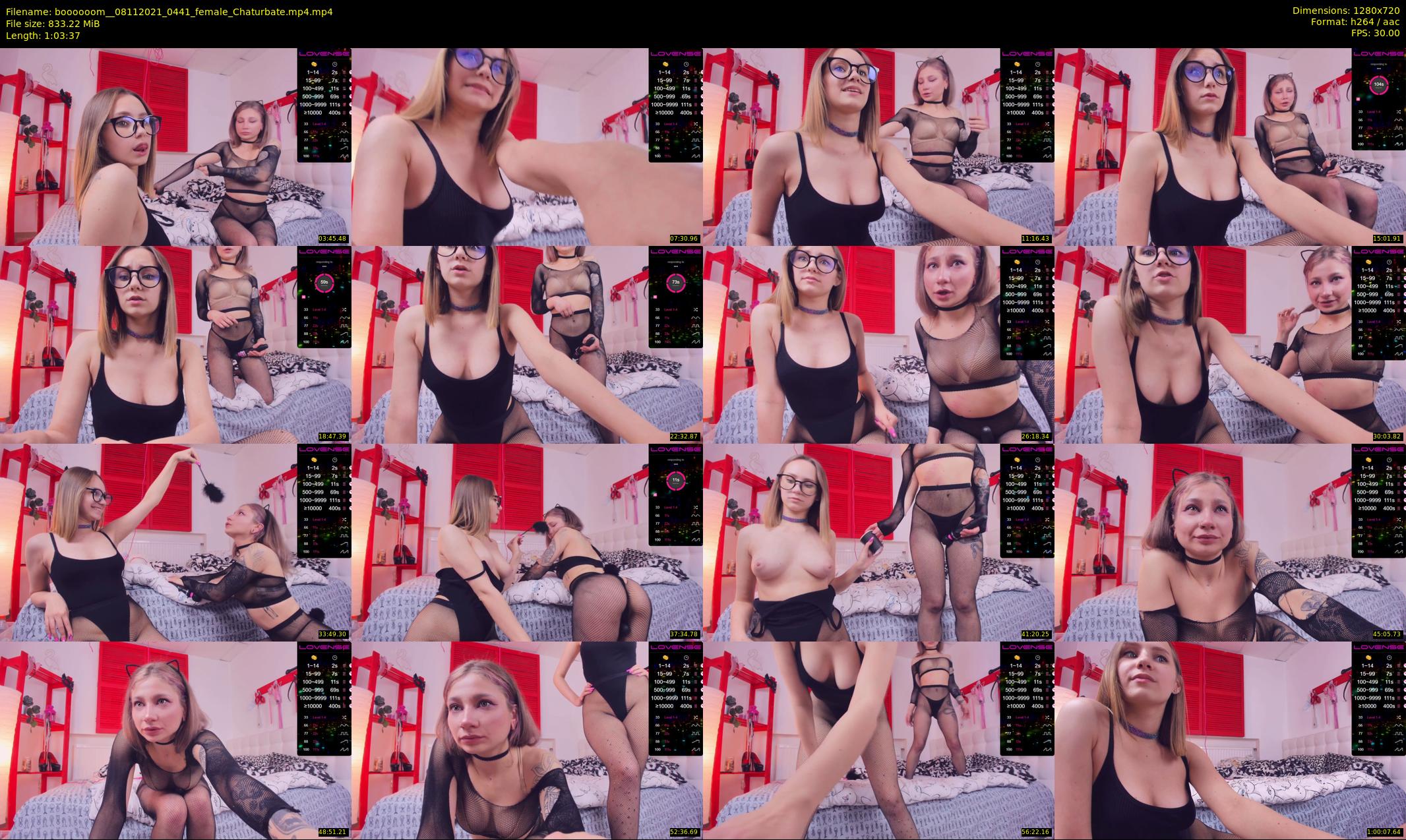 boooooom_ — 64 minute Chaturbate female cam show recording, 720p, Nov 8, 2021