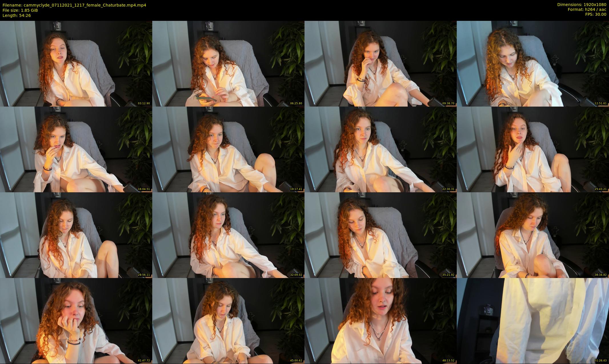 cammyclyde — 55 minute Chaturbate female cam show recording, 1080p, Nov 7, 2021