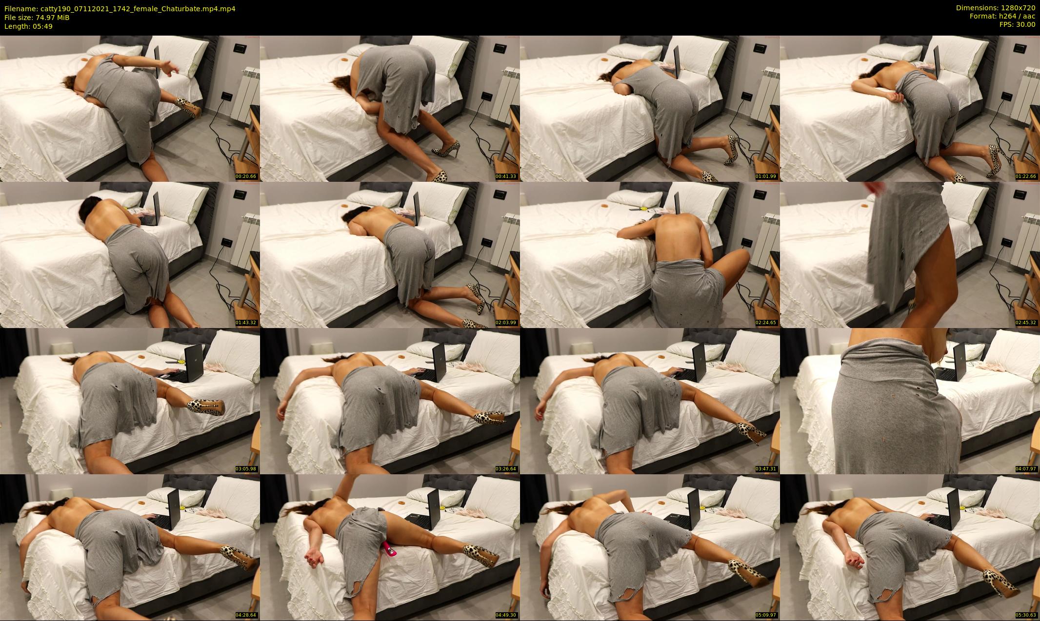 catty190 — 6 minute Chaturbate female cam show recording, 720p, Nov 7, 2021