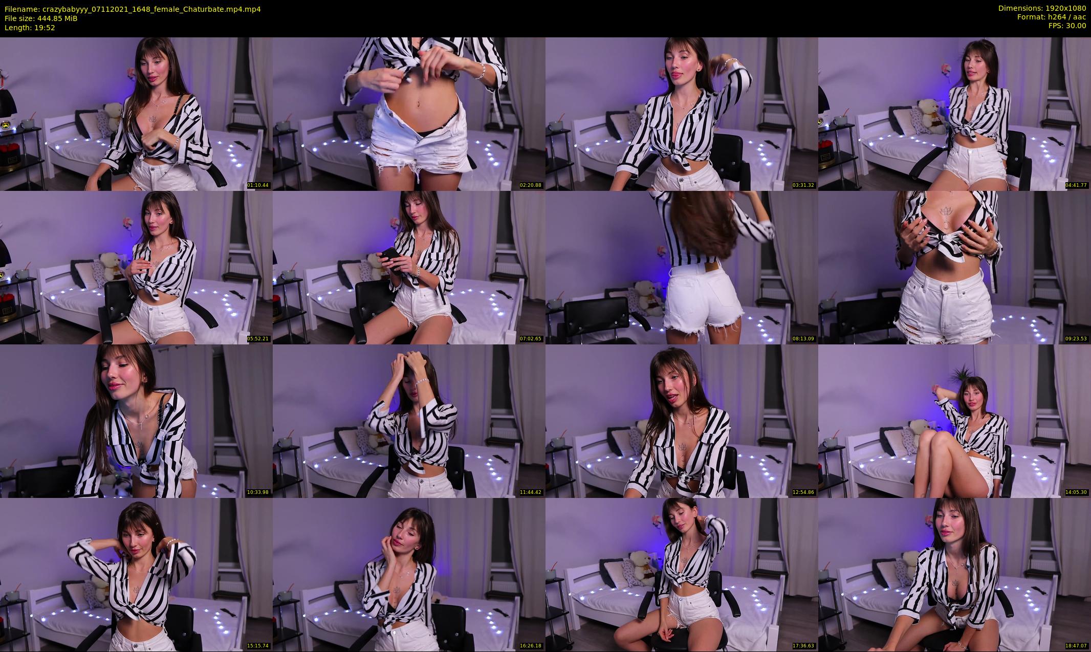 crazybabyyy — 20 minute Chaturbate couple cam show recording, 1080p, Nov 7, 2021