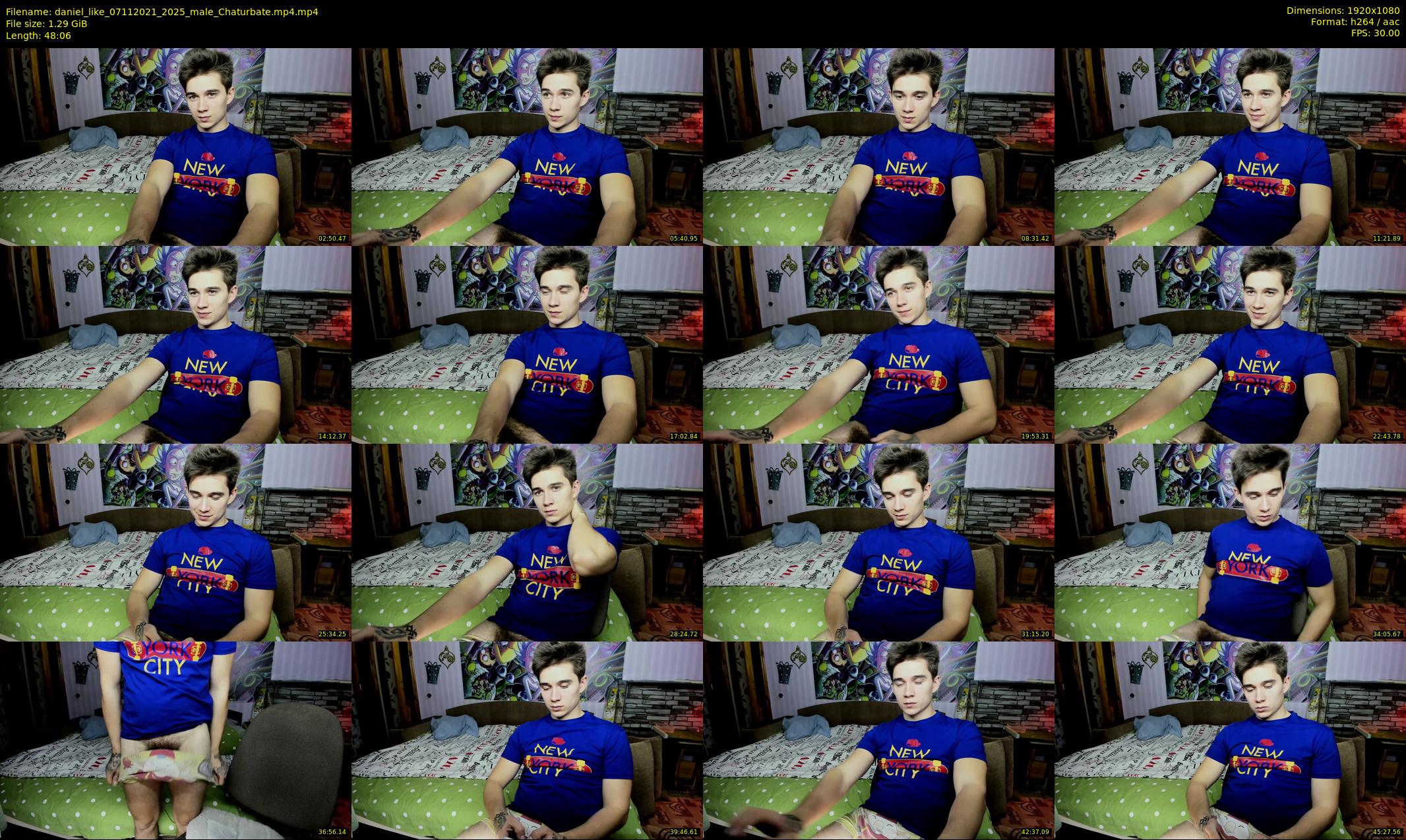 daniel_like — 49 minute Chaturbate male cam show recording, 1080p, Nov 7, 2021