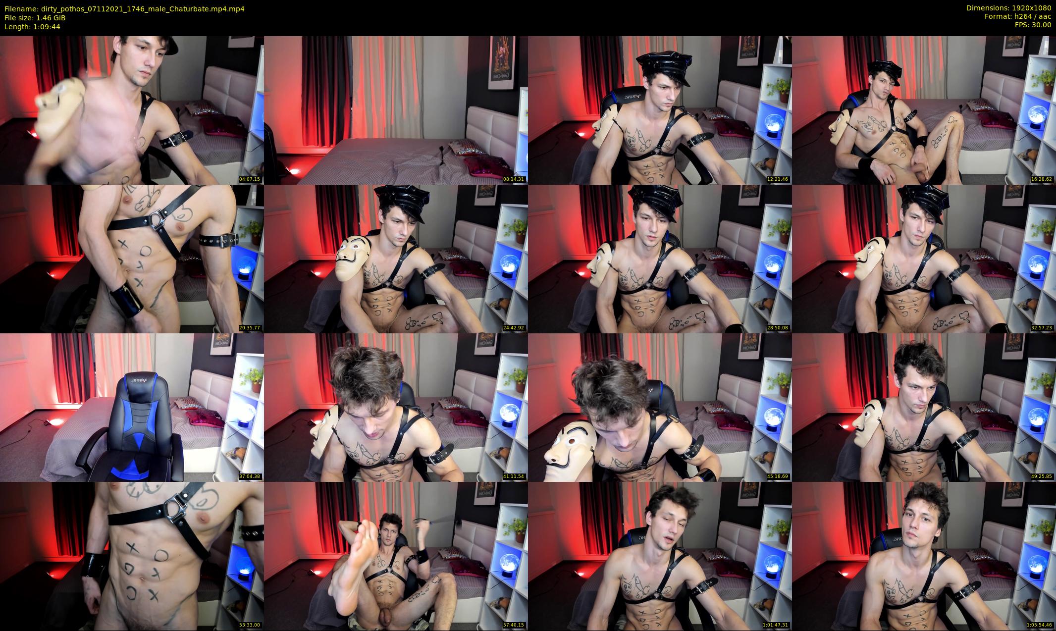 dirty_pothos — 70 minute Chaturbate male cam show recording, 1080p, Nov 7, 2021