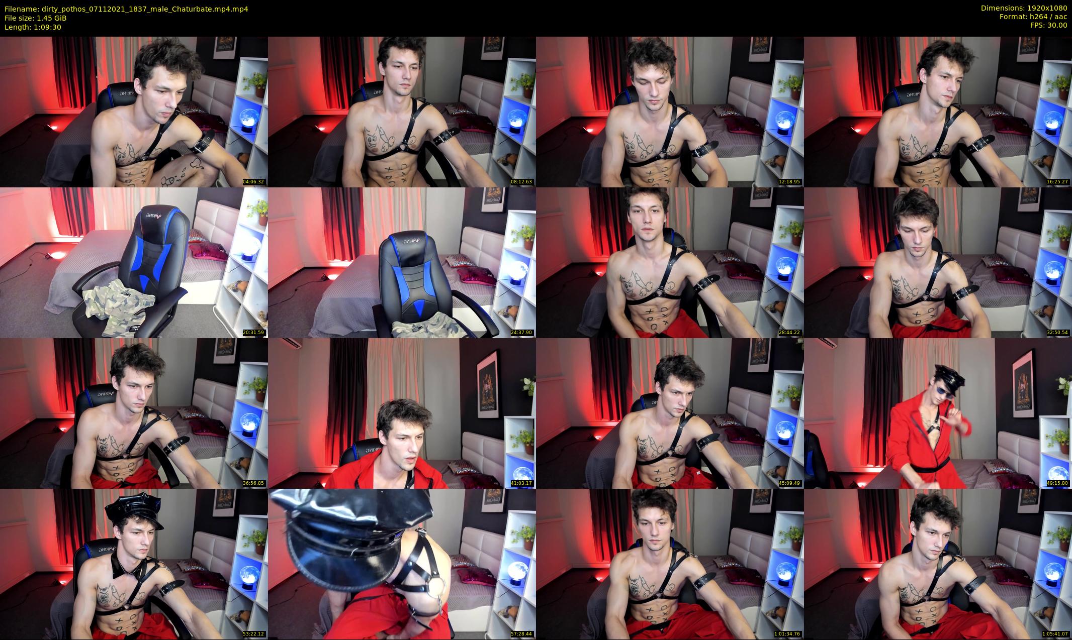 dirty_pothos — 70 minute Chaturbate male cam show recording, 1080p, Nov 7, 2021