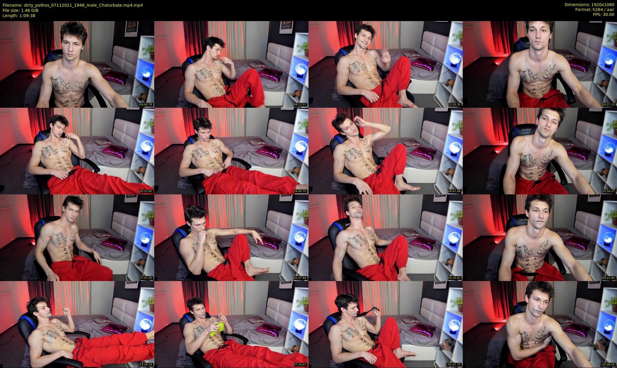 dirty_pothos — 70 minute Chaturbate male cam show recording, 1080p, Nov 7, 2021