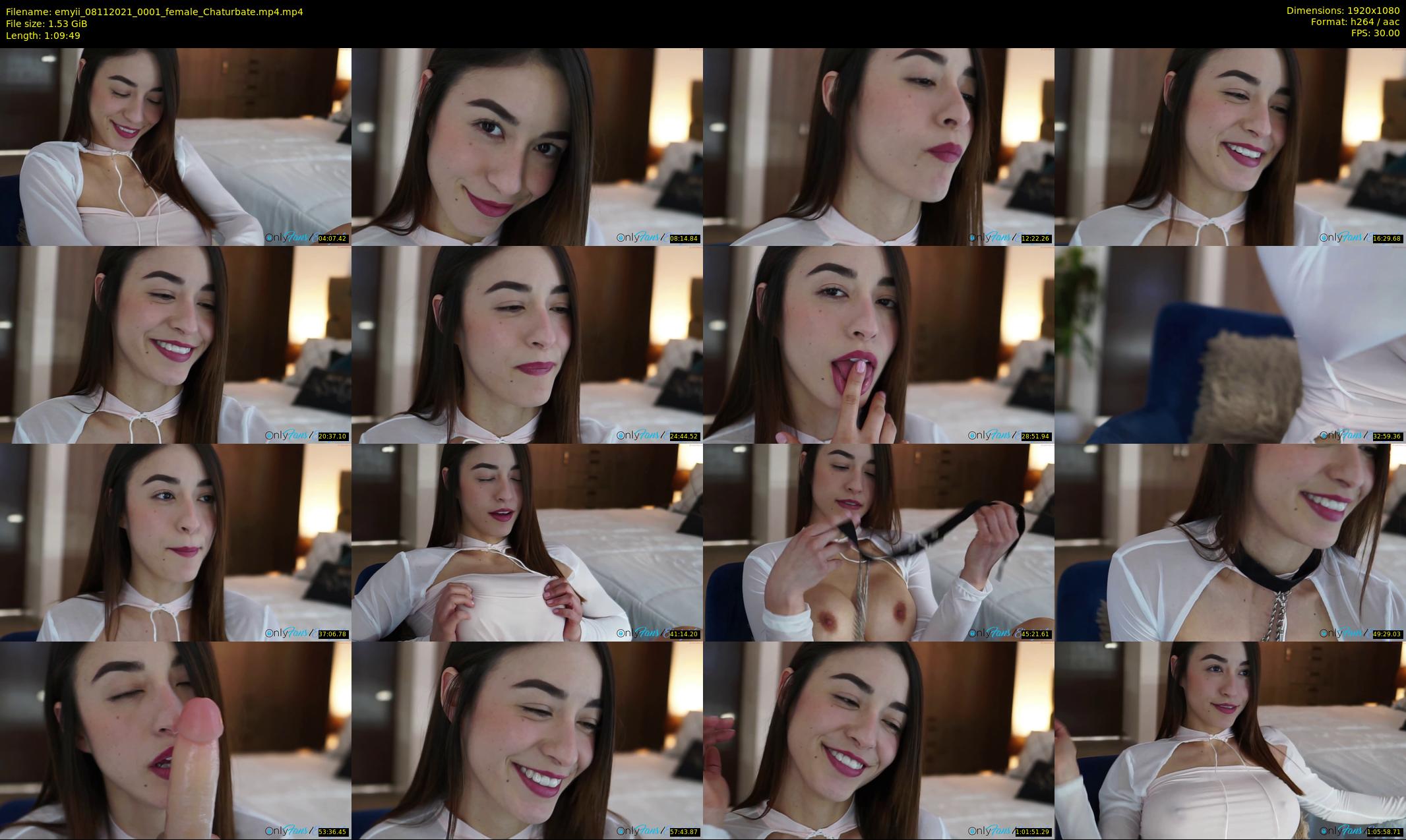 emyii — 70 minute Chaturbate female cam show recording, 1080p, Nov 8, 2021