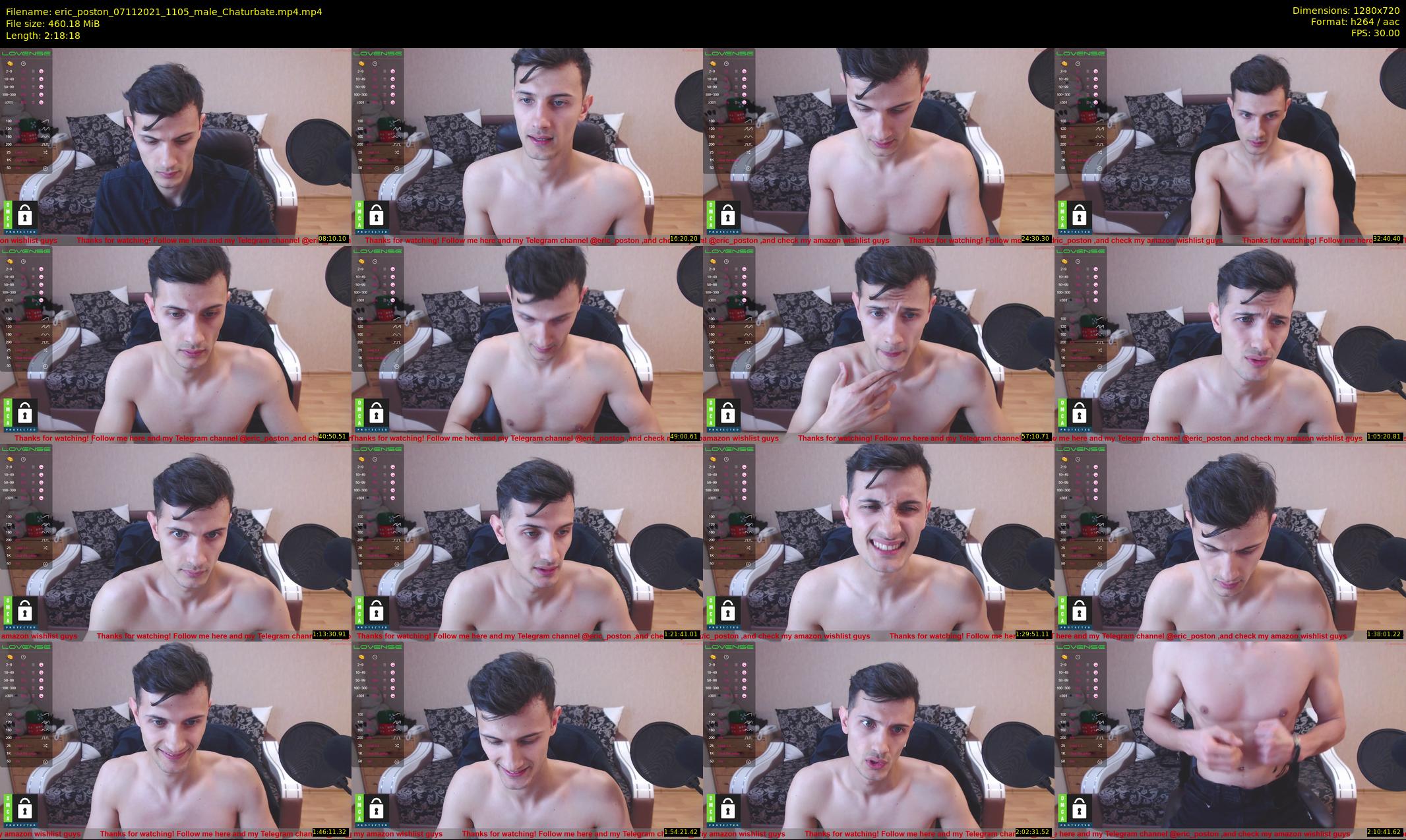 eric_poston — 139 minute Chaturbate male cam show recording, 720p, Nov 7, 2021