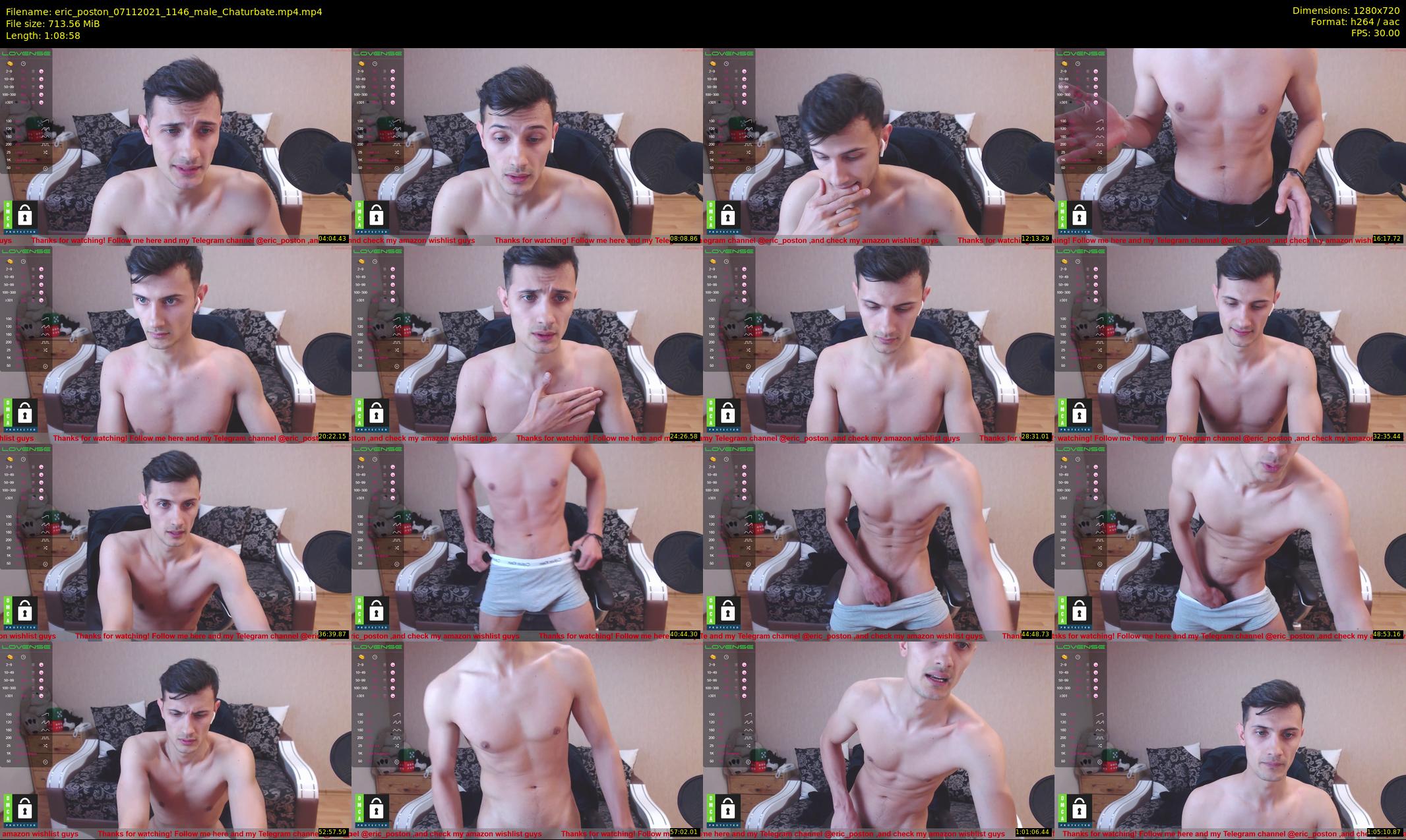 eric_poston — 69 minute Chaturbate male cam show recording, 720p, Nov 7, 2021