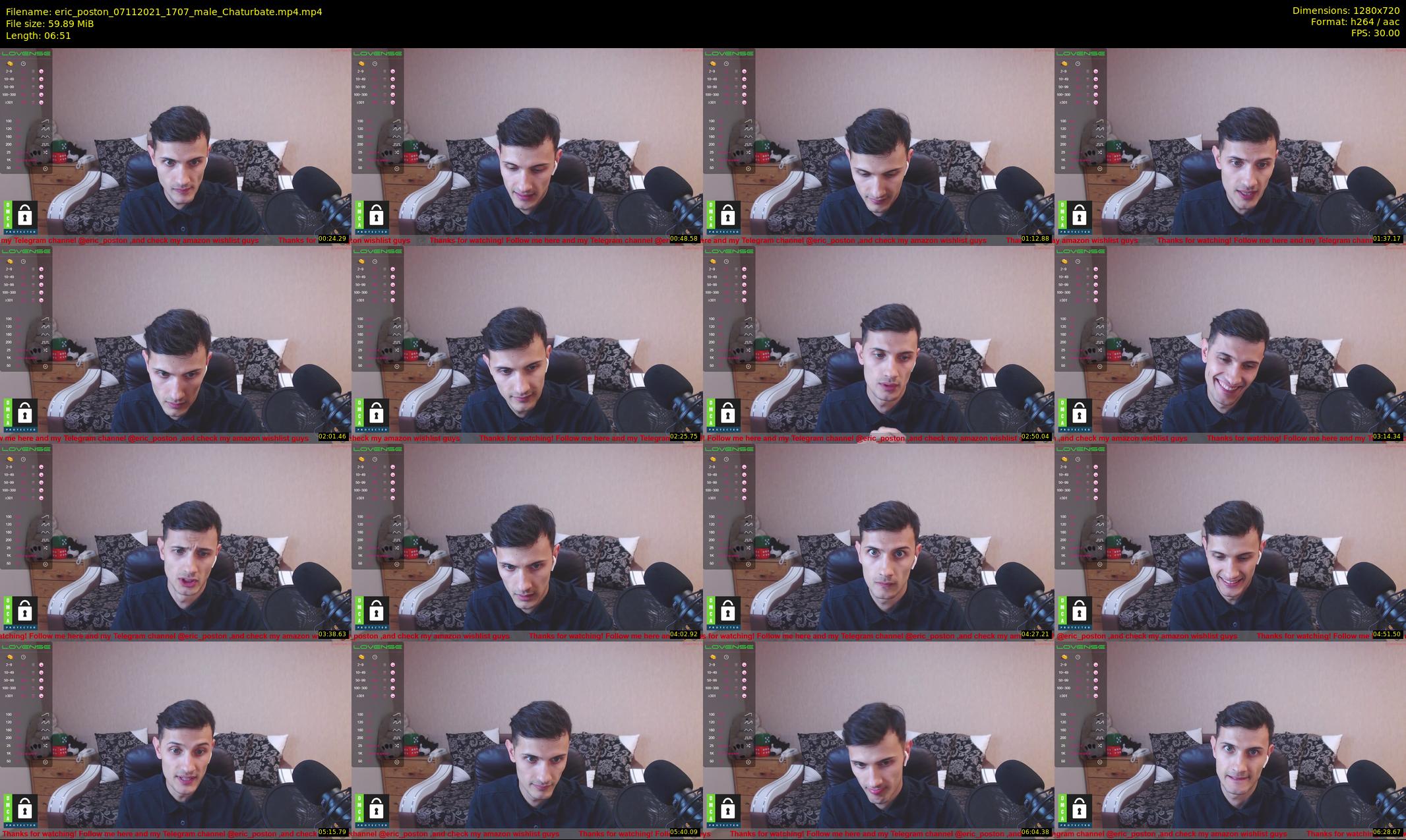 eric_poston — 7 minute Chaturbate male cam show recording, 720p, Nov 7, 2021