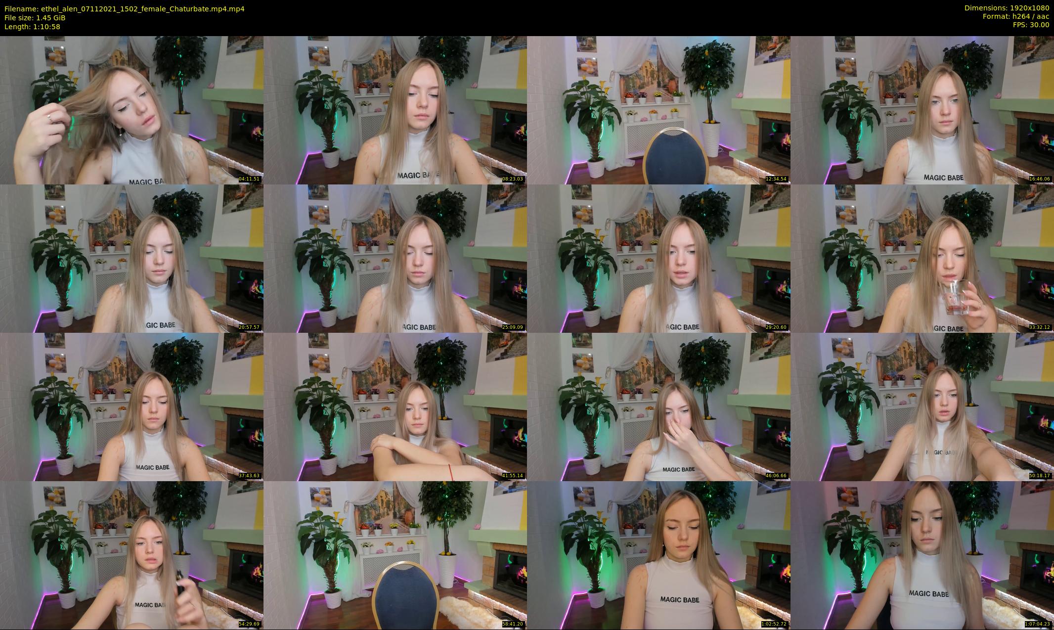 ethel_alen — 71 minute Chaturbate female cam show recording, 1080p, Nov 7, 2021