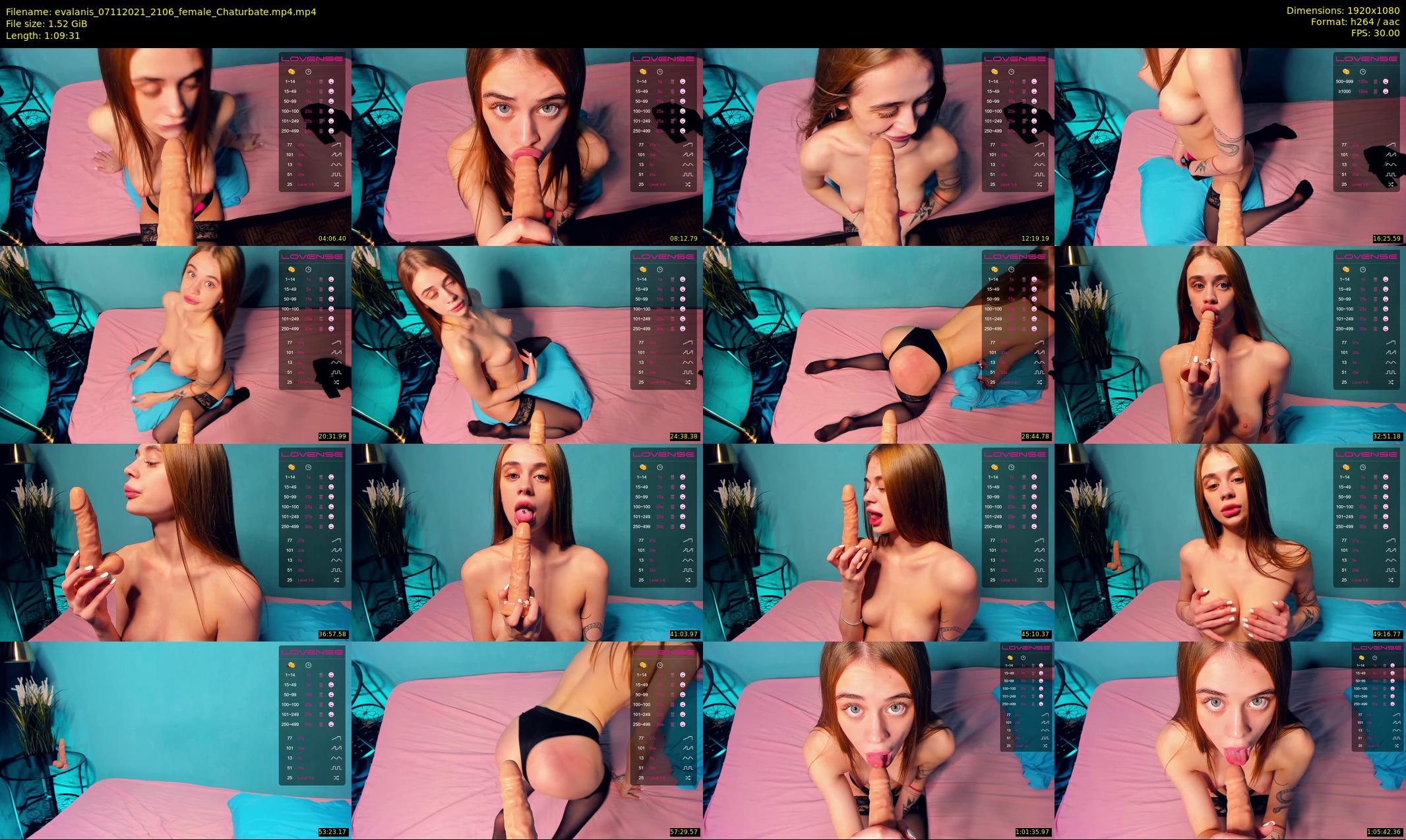evalanis — 70 minute Chaturbate couple cam show recording, 1080p, Nov 7, 2021