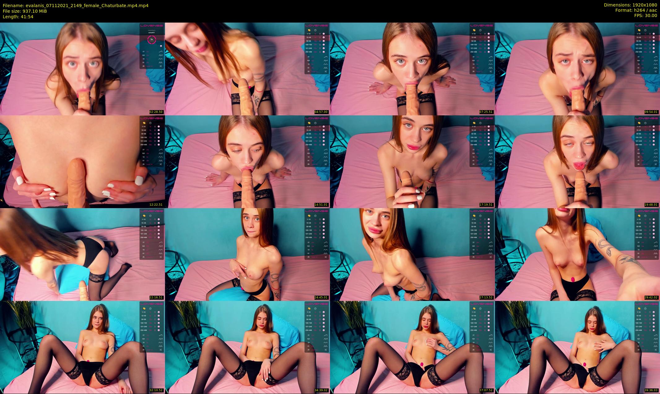 evalanis — 42 minute Chaturbate couple cam show recording, 1080p, Nov 7, 2021