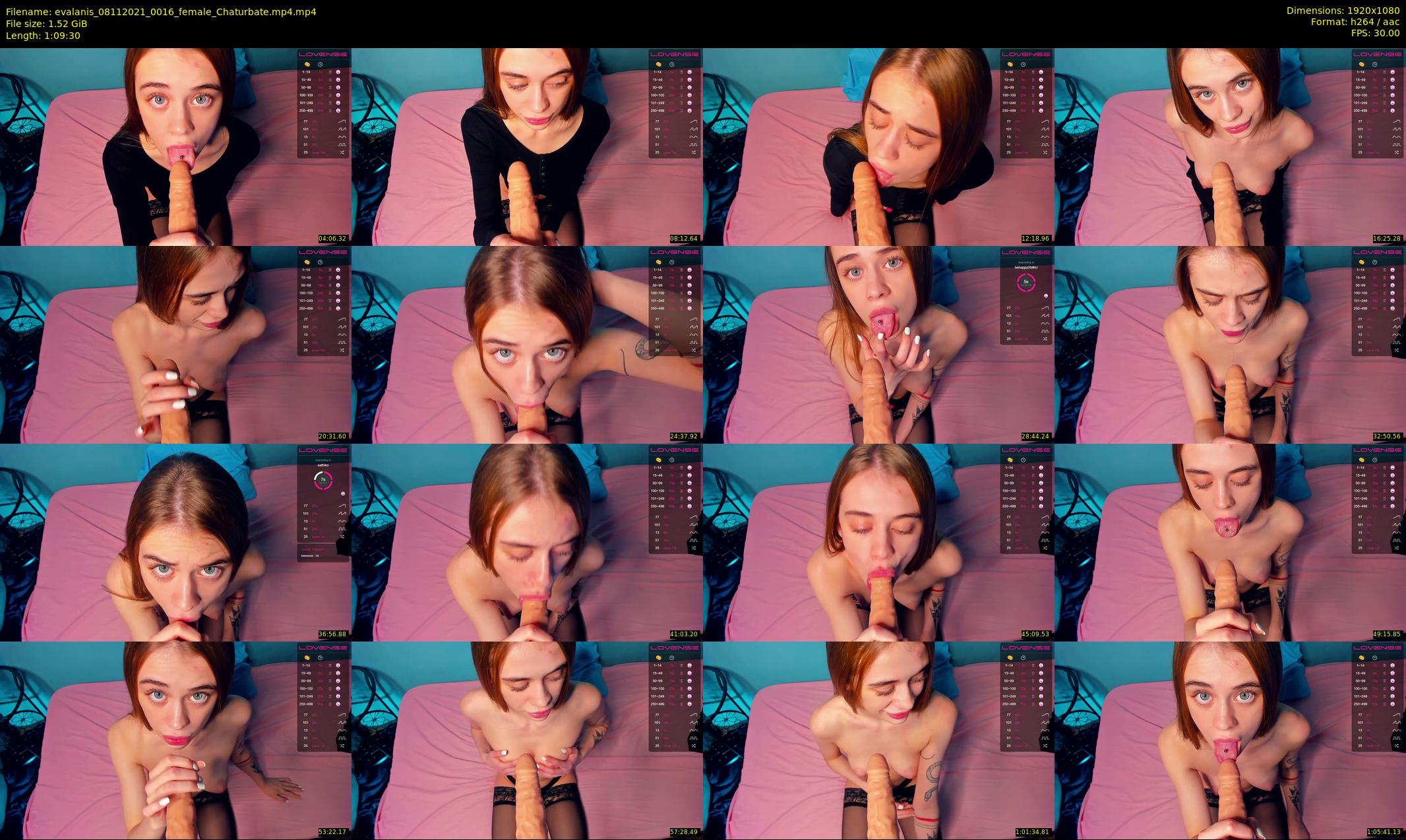evalanis — 70 minute Chaturbate couple cam show recording, 1080p, Nov 8, 2021