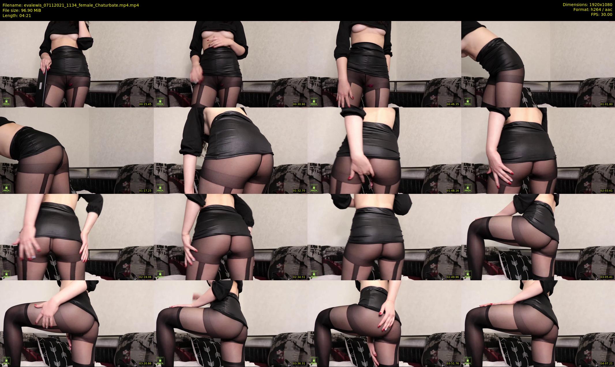 evalewis — 5 minute Chaturbate female cam show recording, 1080p, Nov 7, 2021
