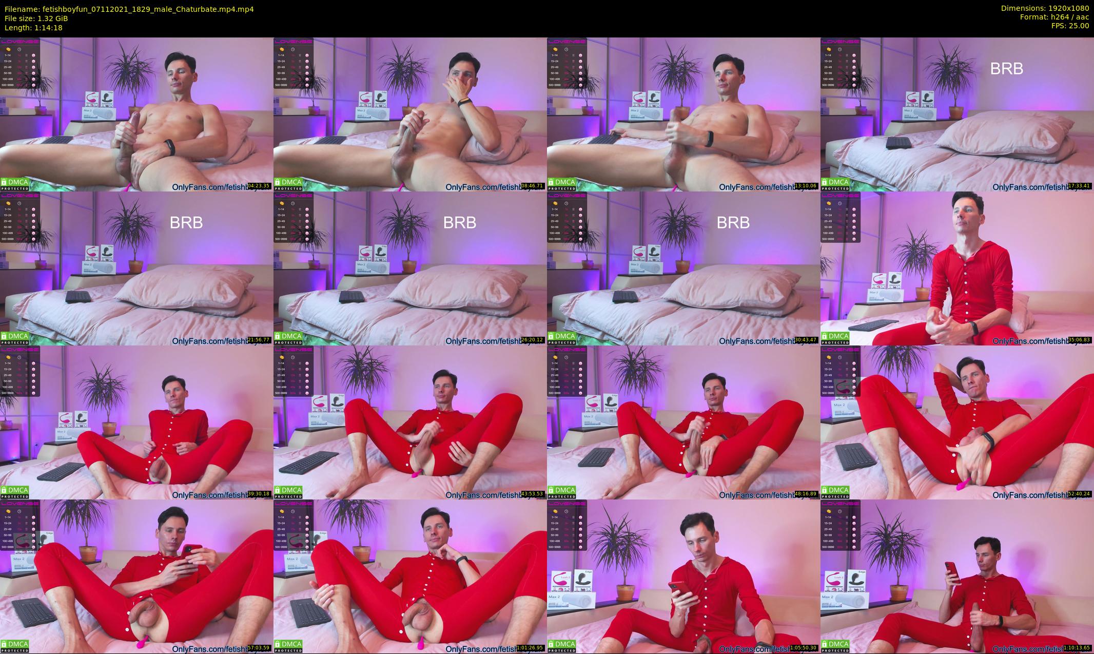 fetishboyfun — 75 minute Chaturbate male cam show recording, 1080p, Nov 7, 2021