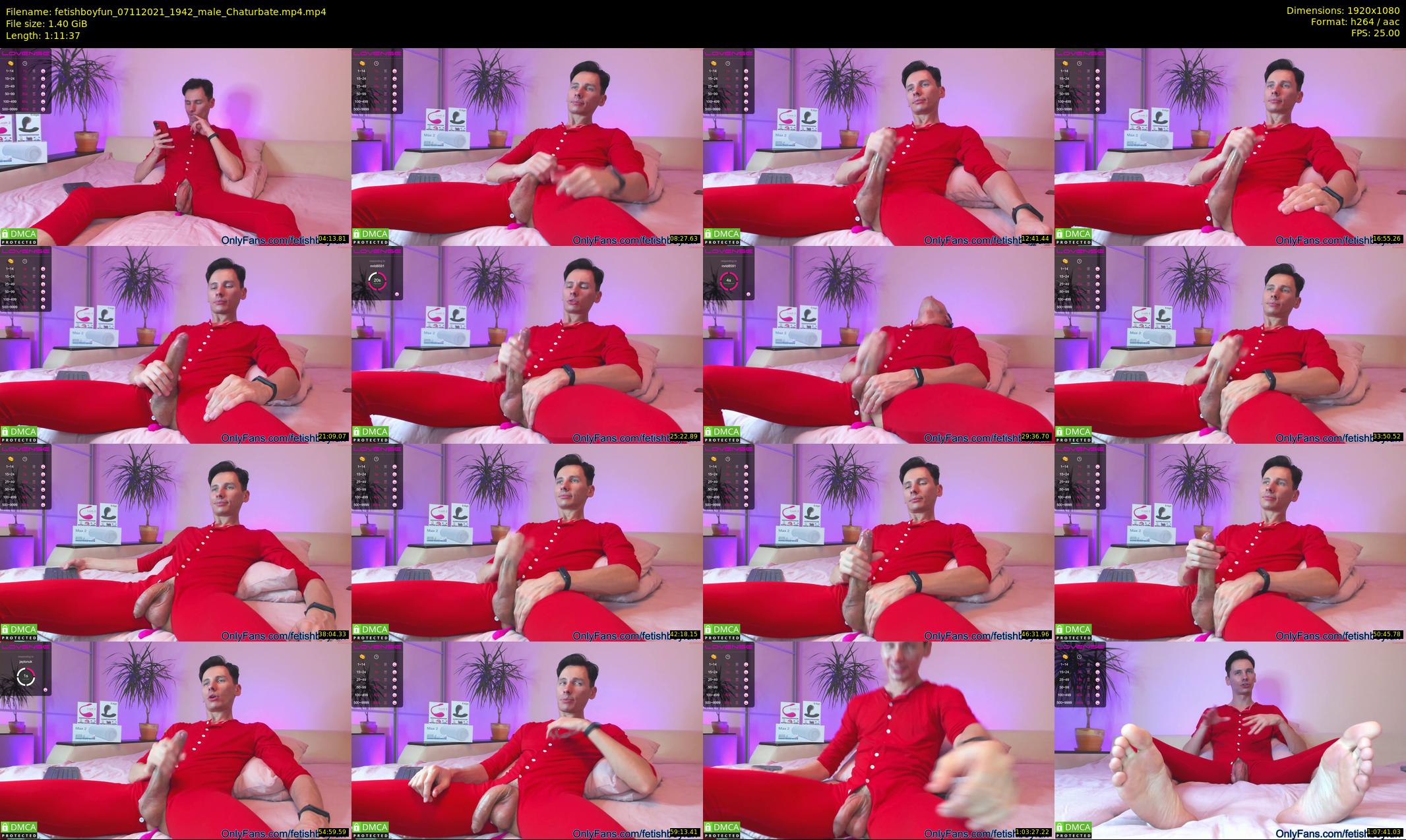 fetishboyfun — 72 minute Chaturbate male cam show recording, 1080p, Nov 7, 2021
