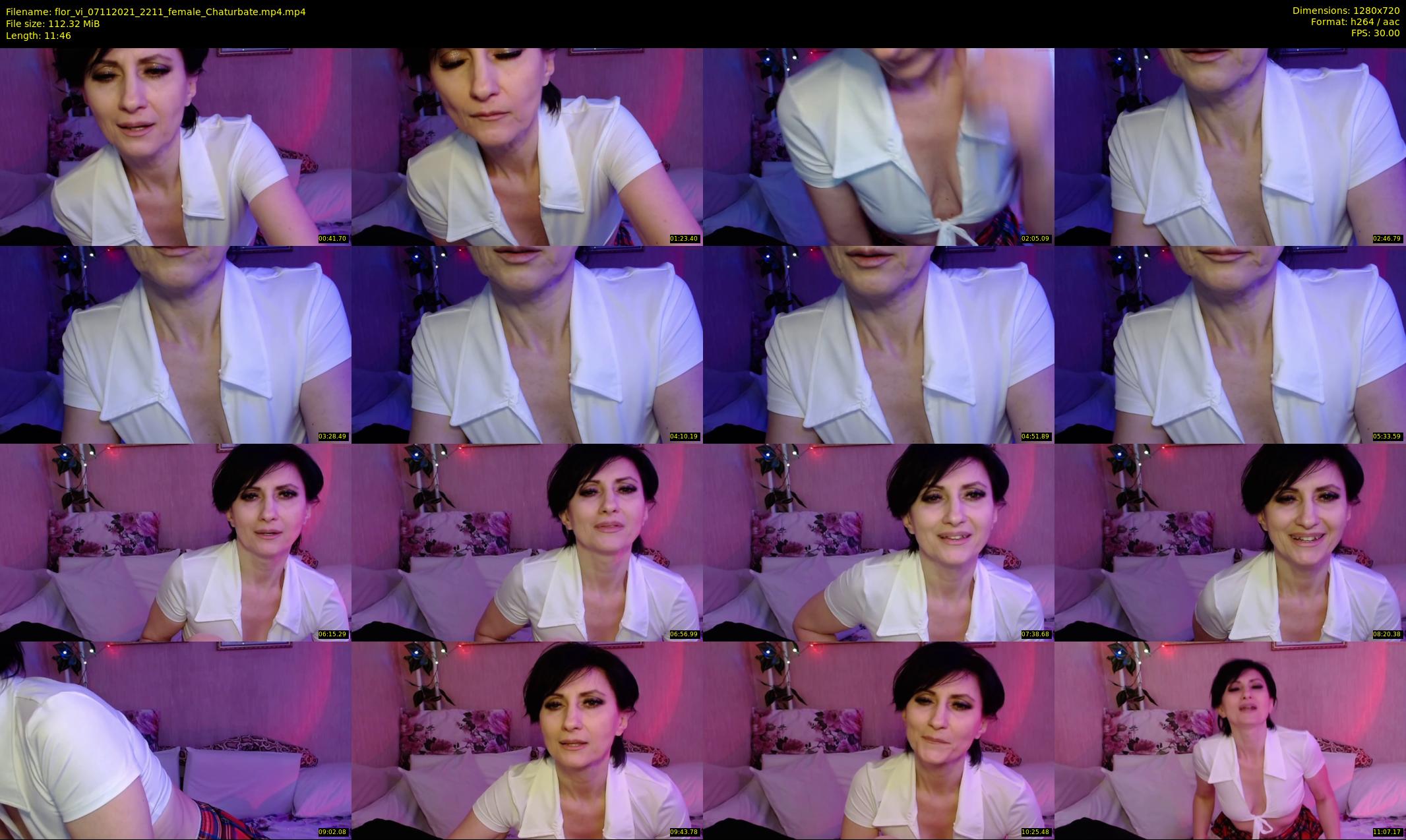 flor_vi — 12 minute Chaturbate female cam show recording, 720p, Nov 7, 2021