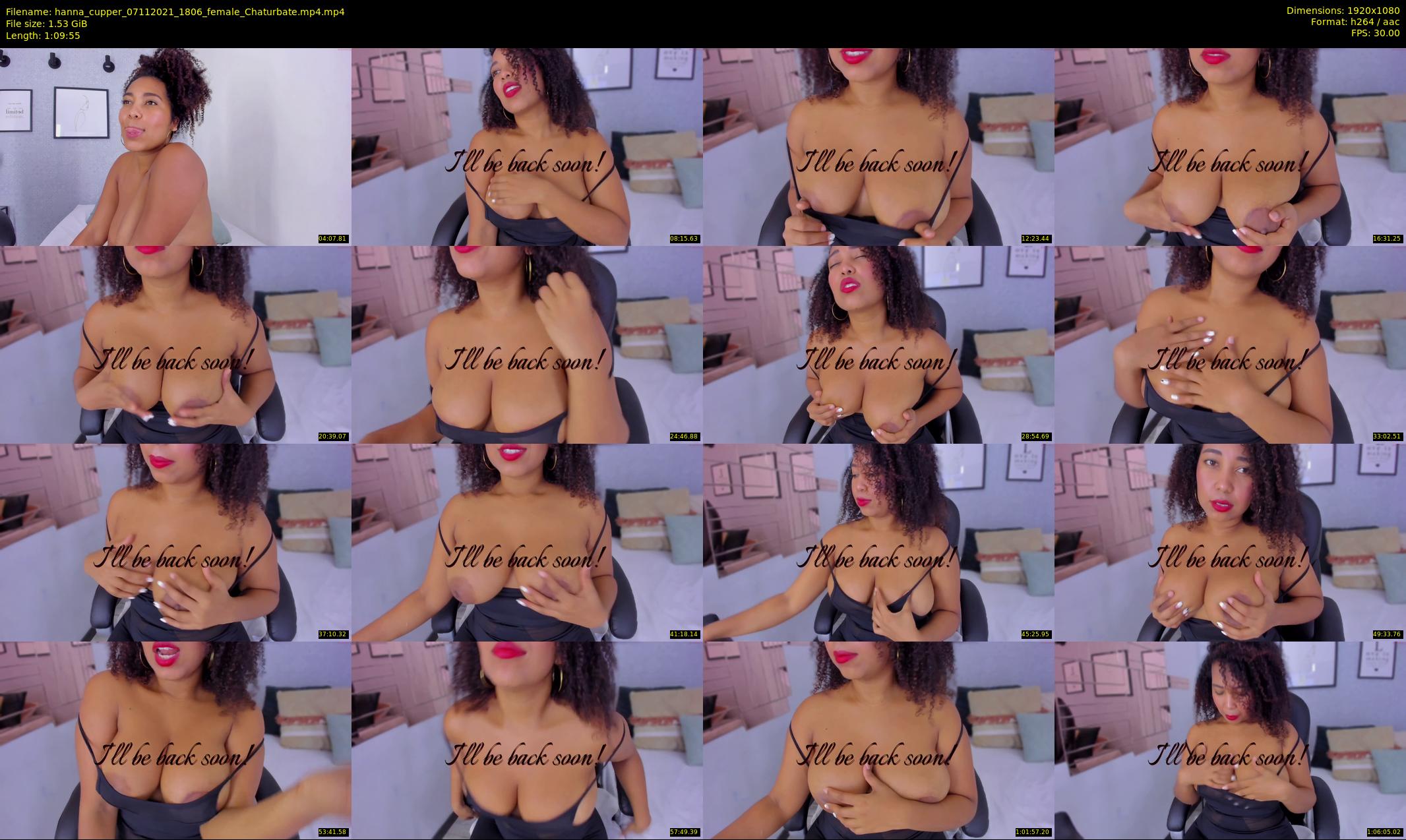 hanna_cupper — 70 minute Chaturbate female cam show recording, 1080p, Nov 7, 2021