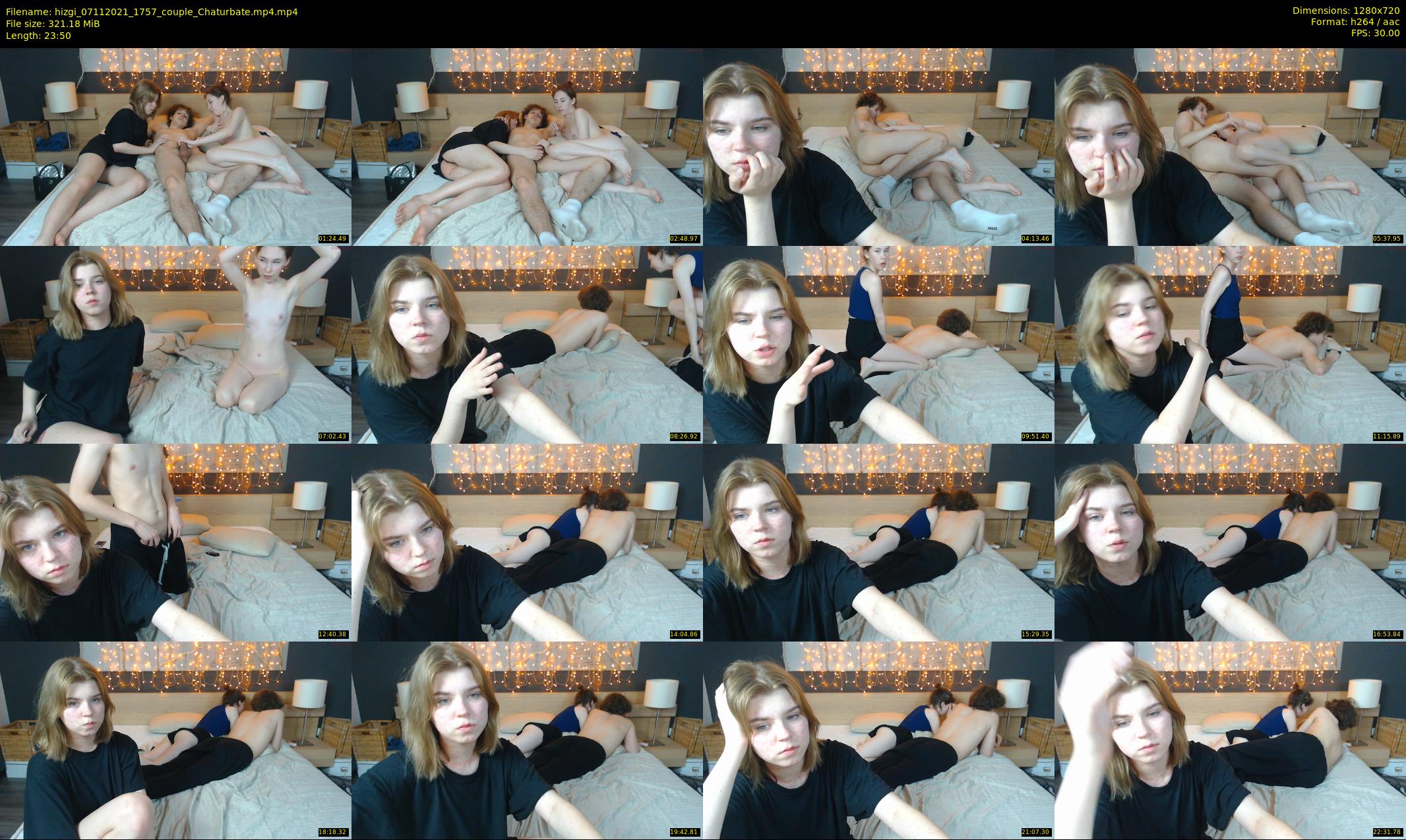 hizgi — 24 minute Chaturbate couple cam show recording, 720p, Nov 7, 2021