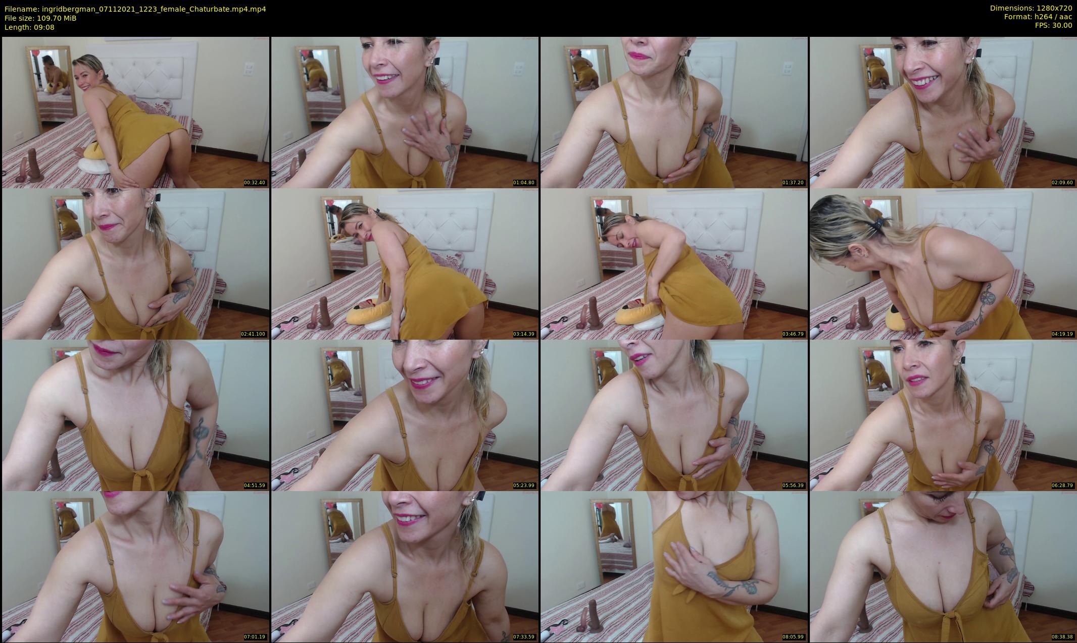 ingridbergman — 10 minute Chaturbate female cam show recording, 720p, Nov 7, 2021