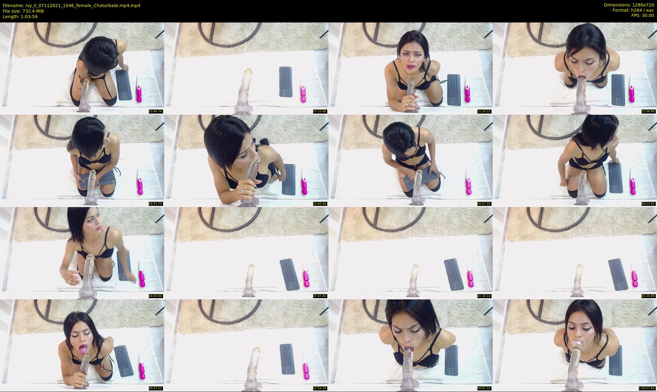 ivy_li — 64 minute Chaturbate female cam show recording, 720p, Nov 7, 2021