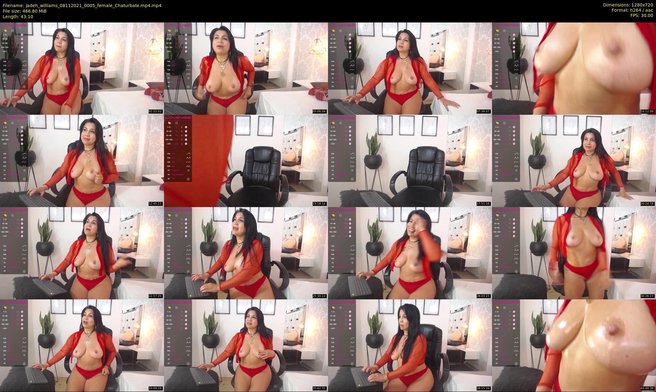 jadeh_williams — 44 minute Chaturbate female cam show recording, 720p, Nov 8, 2021