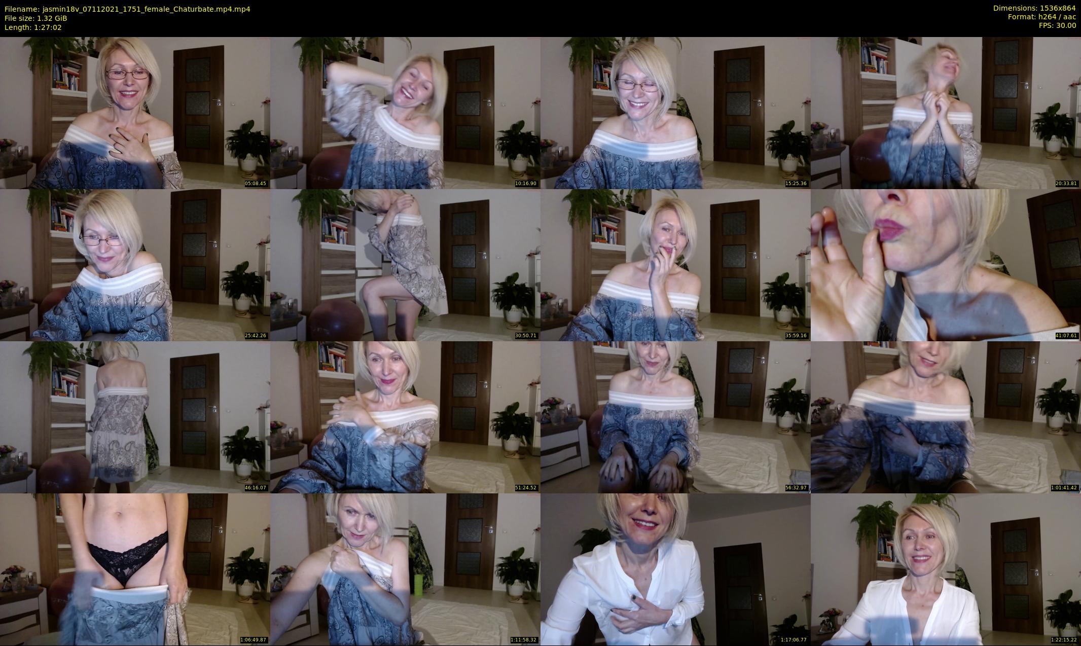 jasmin18v — 88 minute Chaturbate female cam show recording, 720p, Nov 7, 2021