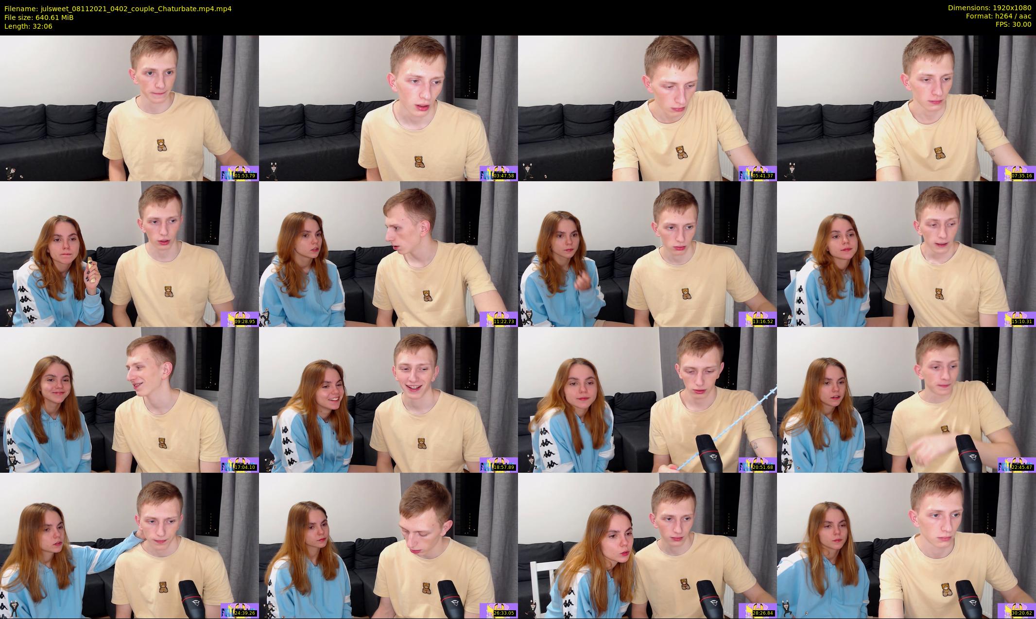 julsweet — 33 minute Chaturbate male cam show recording, 1080p, Nov 8, 2021