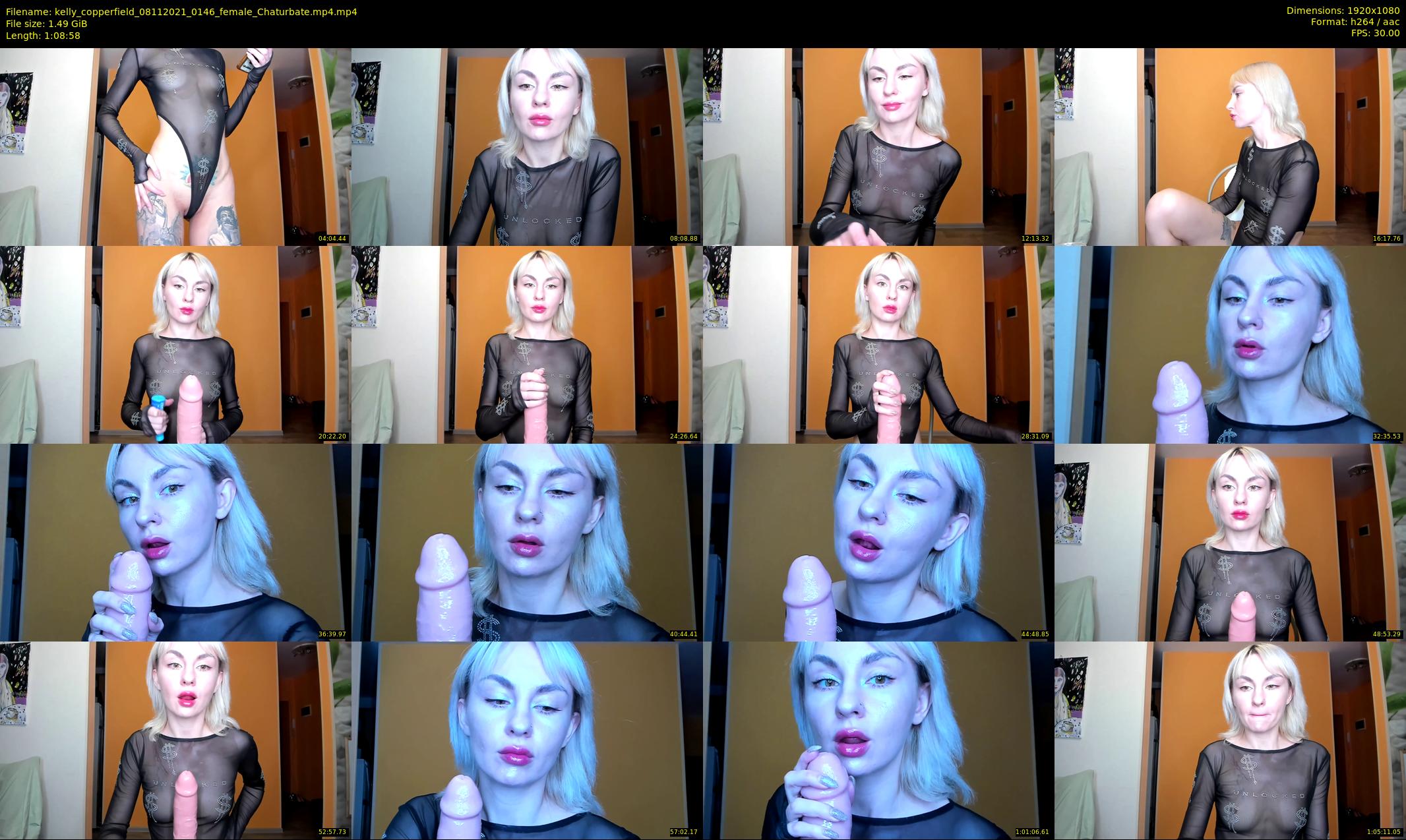 kelly_copperfield — 69 minute Chaturbate female cam show recording, 1080p, Nov 8, 2021
