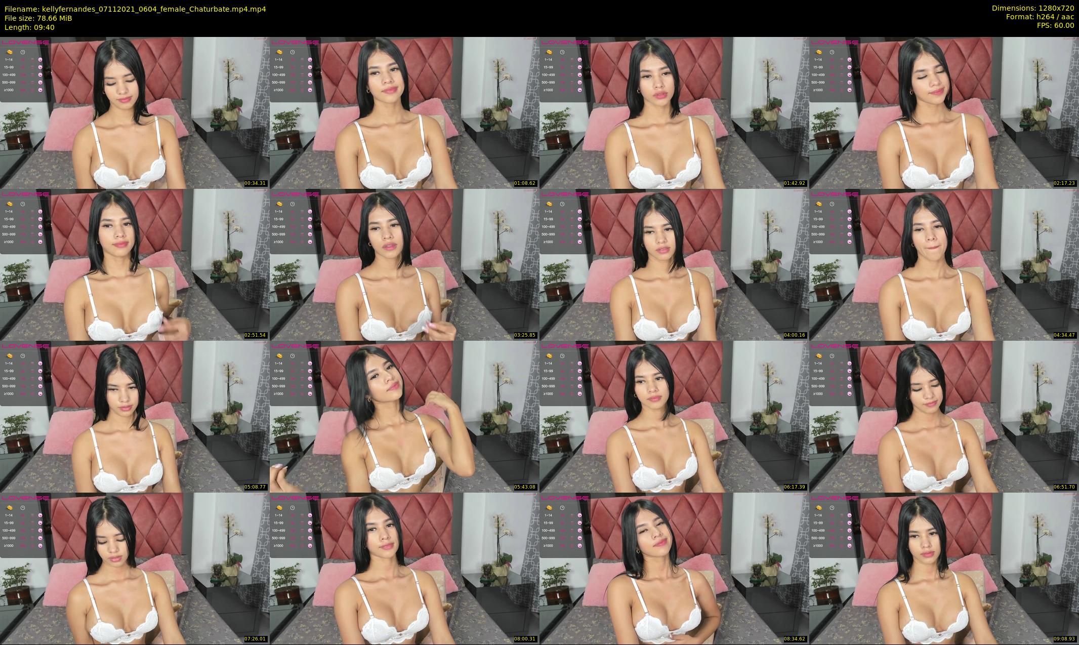 kellyfernandes — 10 minute Chaturbate female cam show recording, 720p, Nov 7, 2021