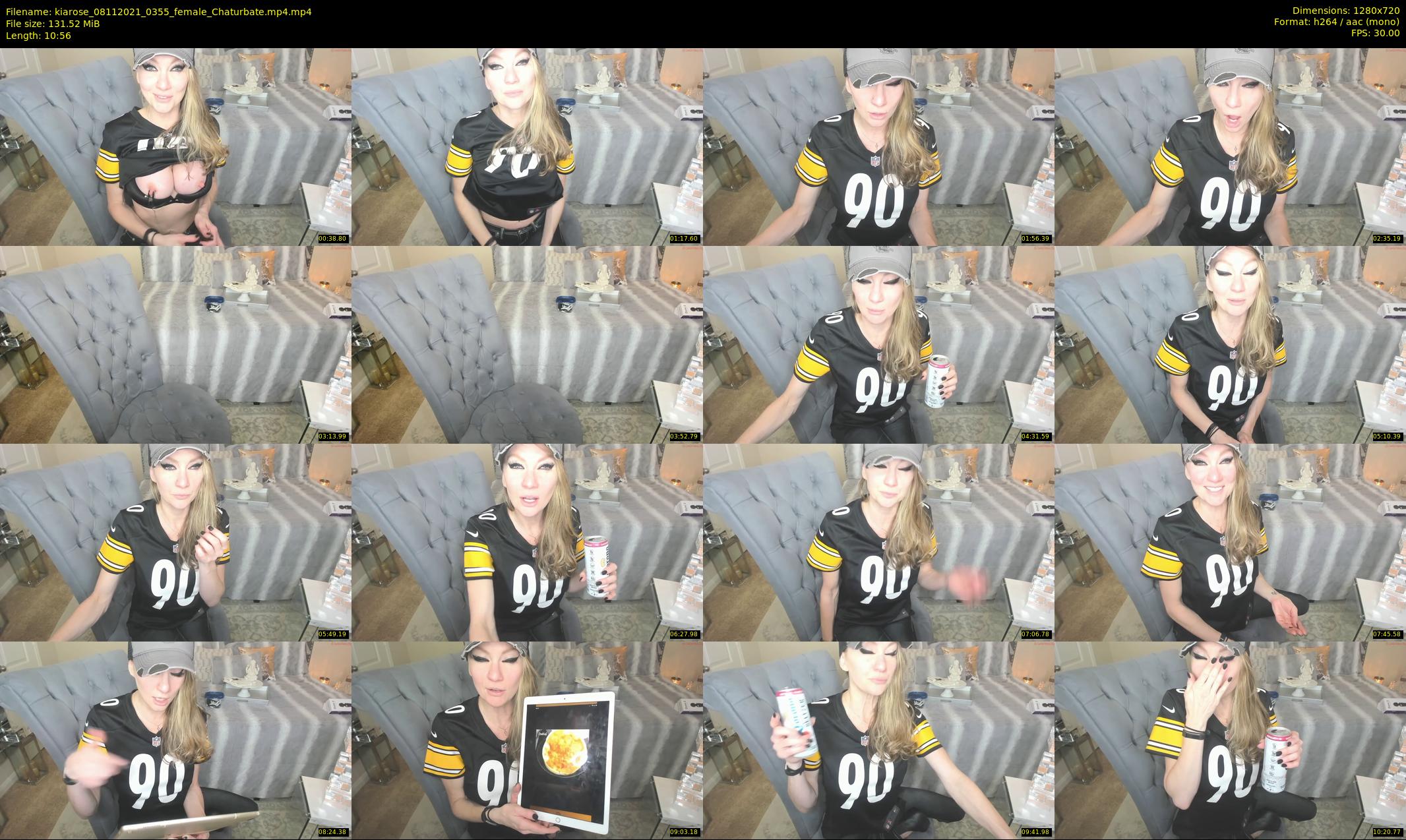 kiarose — 11 minute Chaturbate female cam show recording, 720p, Nov 8, 2021