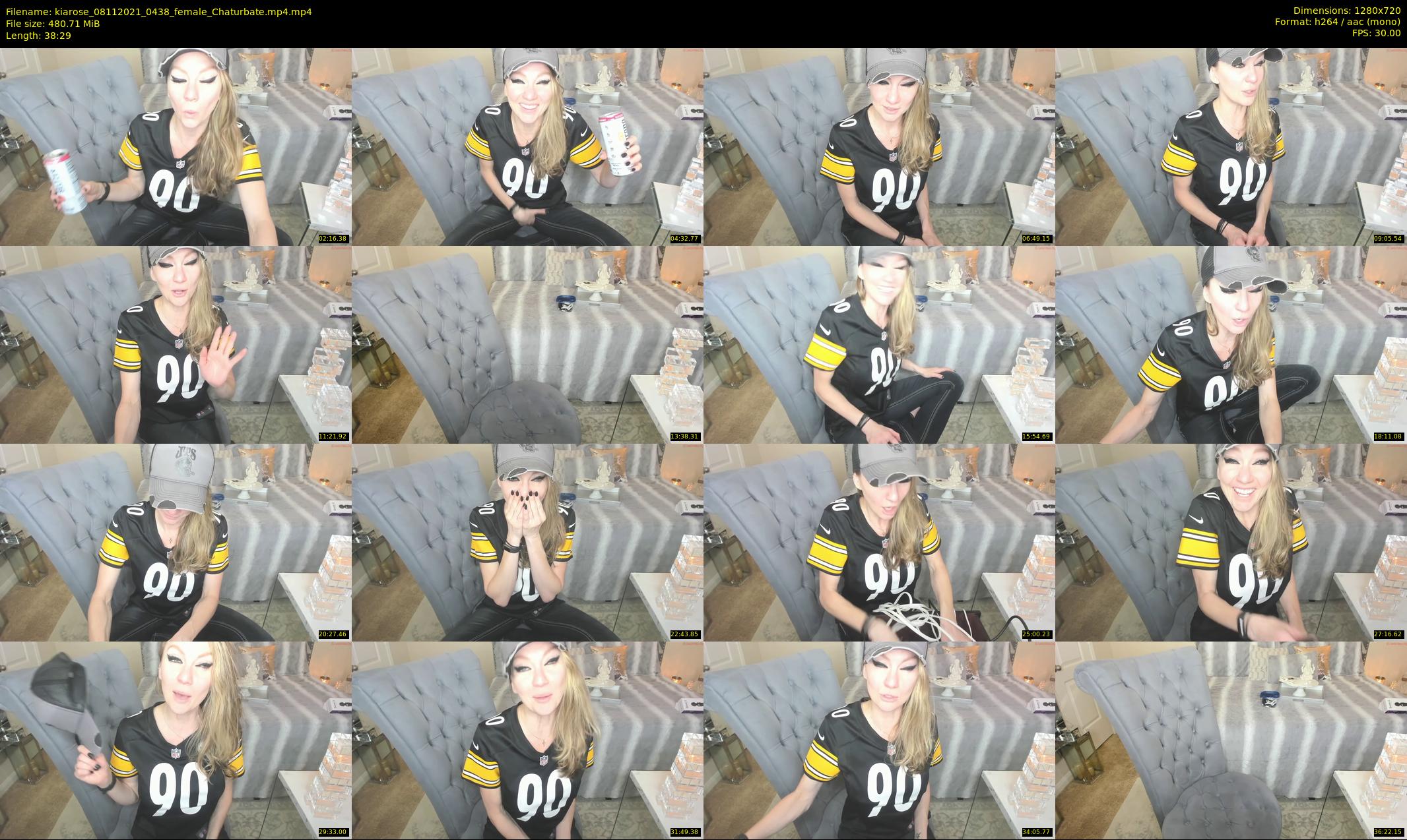 kiarose — 39 minute Chaturbate female cam show recording, 720p, Nov 8, 2021